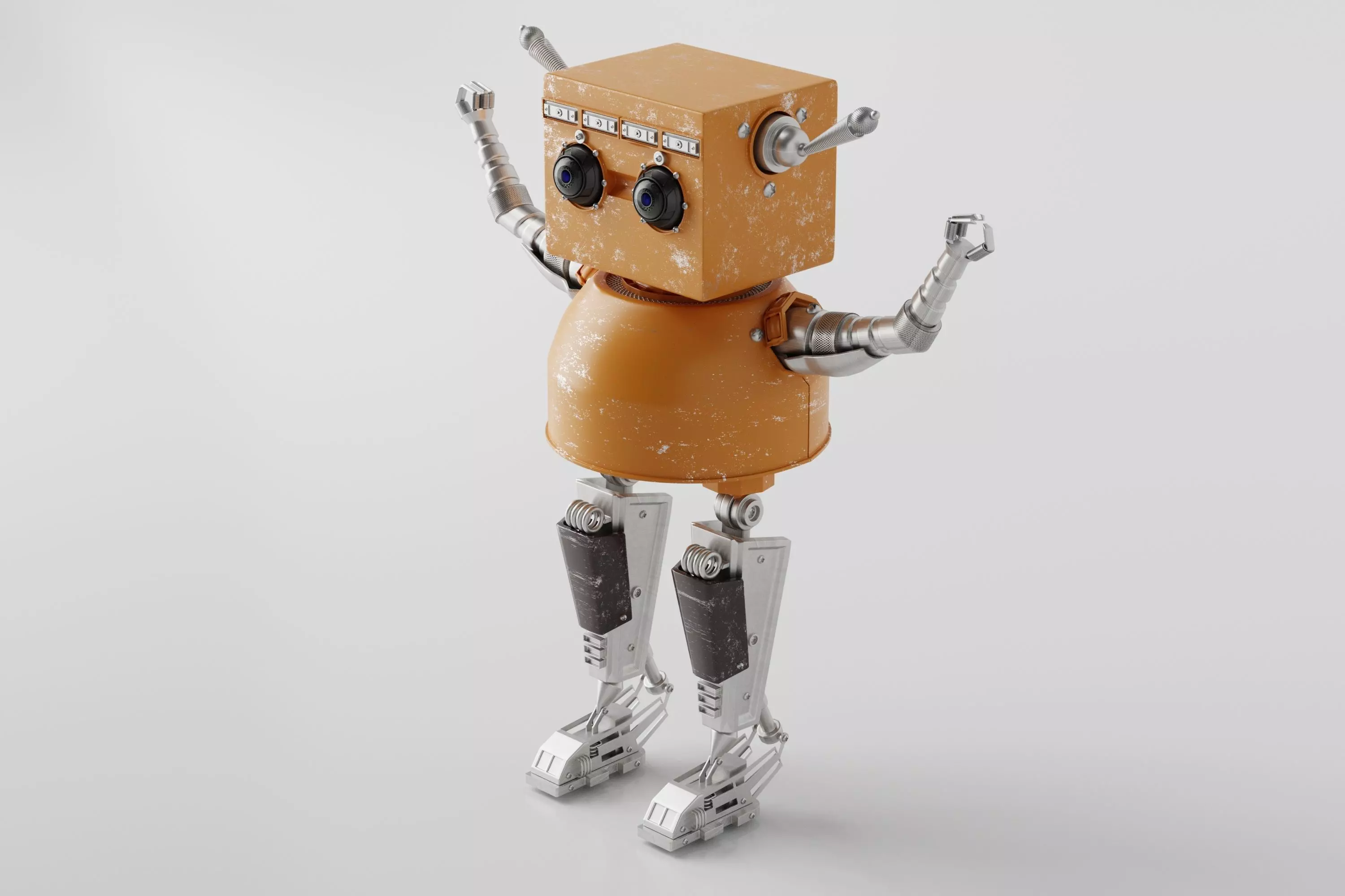 Robot V7 3D model_0