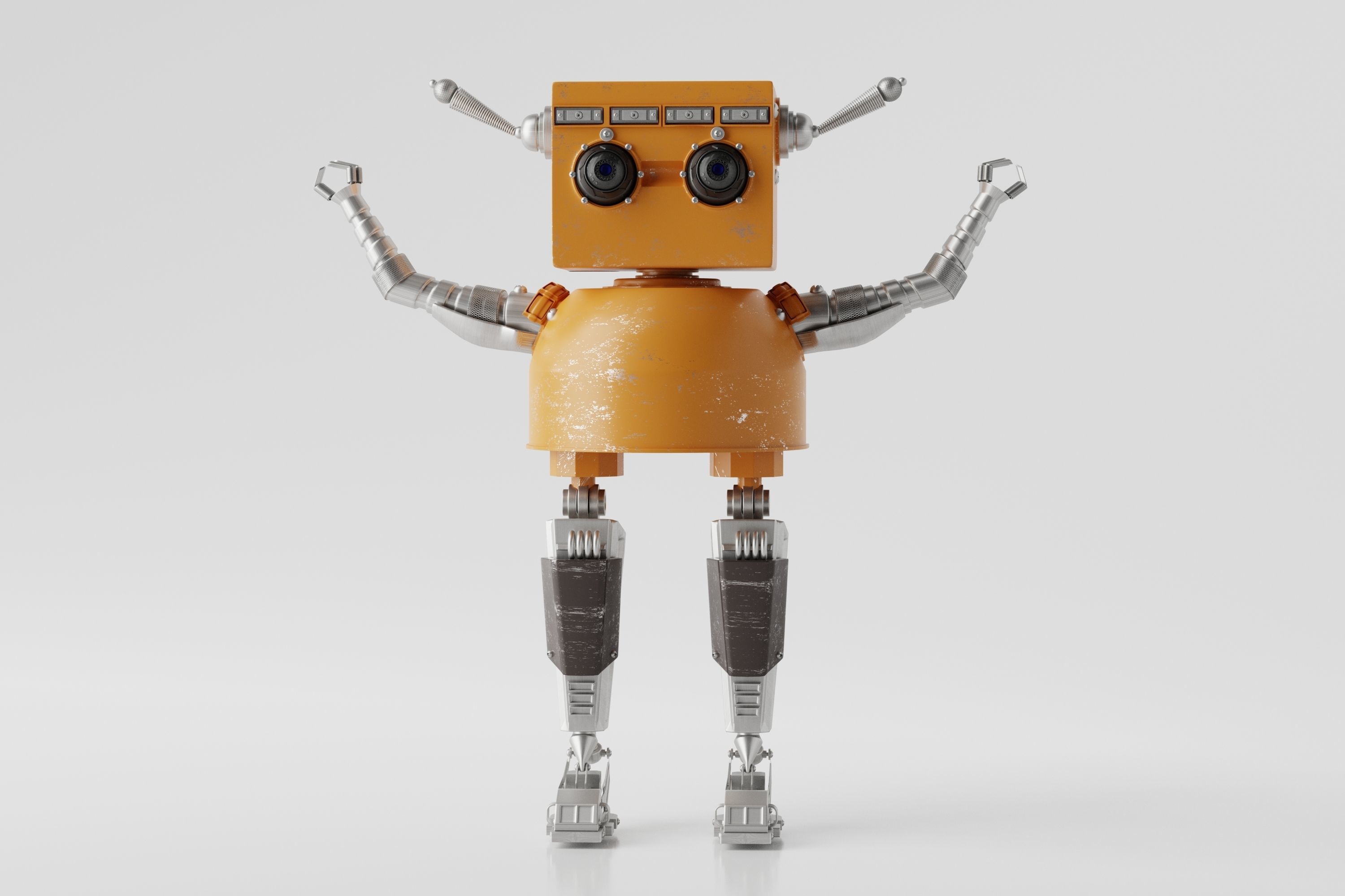 Robot V7 3D model_1