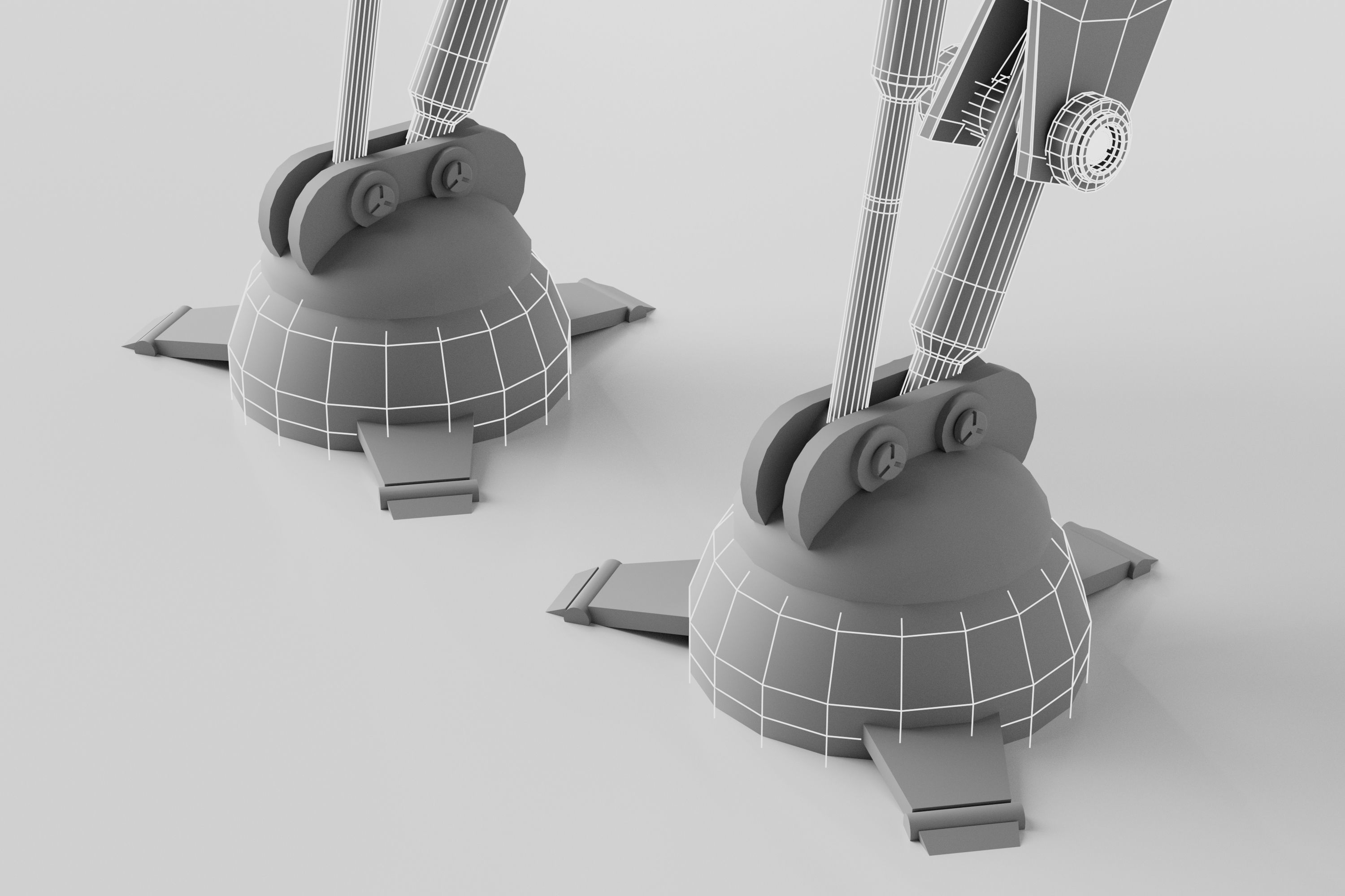 Robot V8 3D model_13