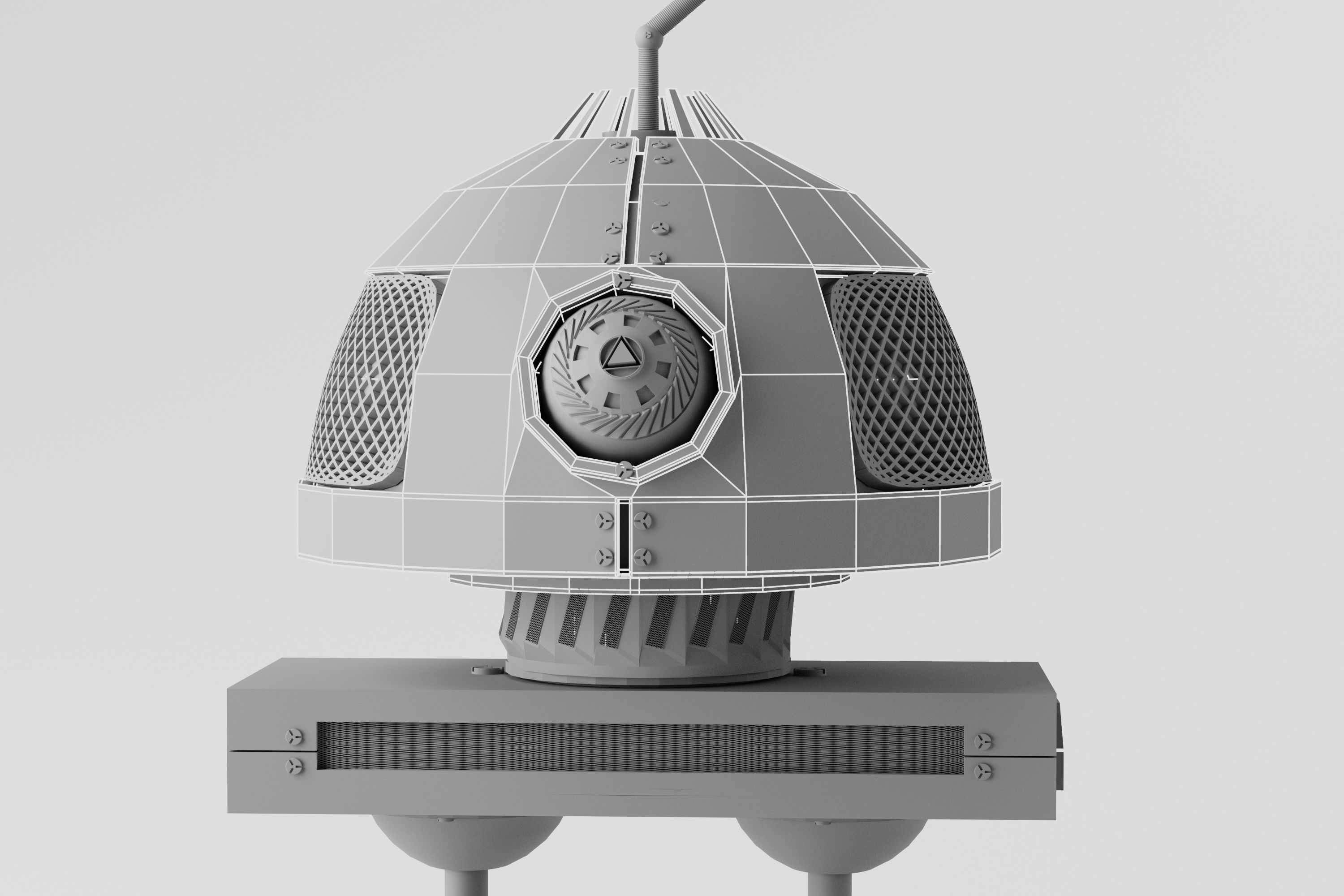 Robot V8 3D model_11