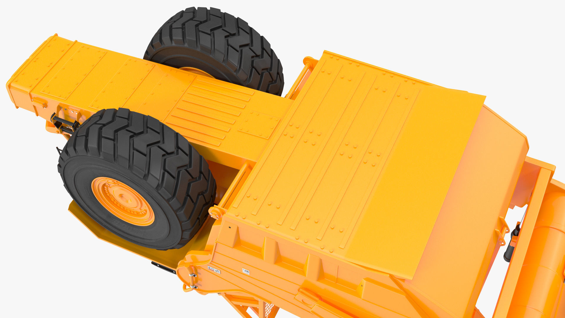 Cat 637k Scraper Rigged 3D model_31