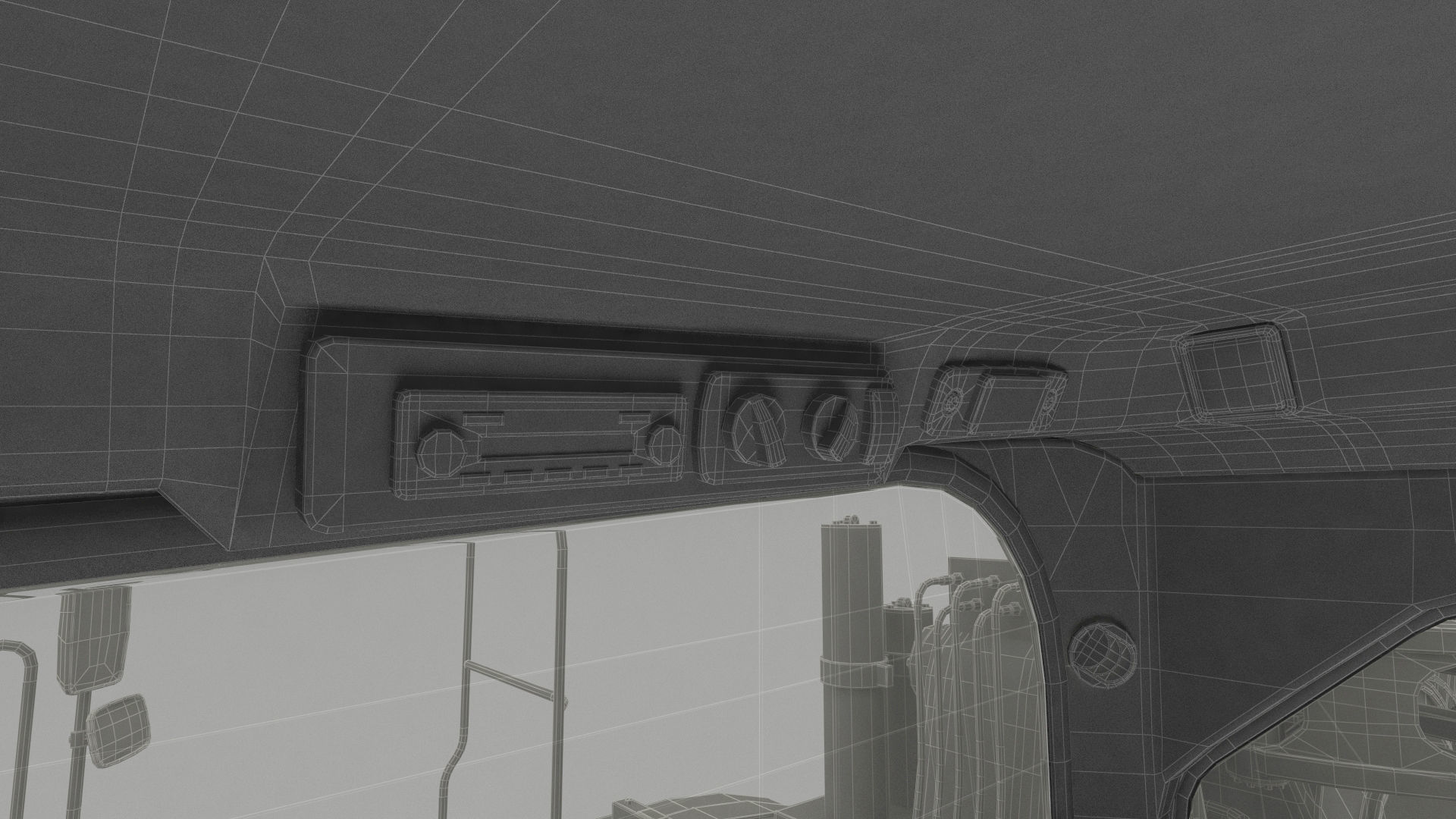 Cat 637k Scraper Rigged 3D model_71