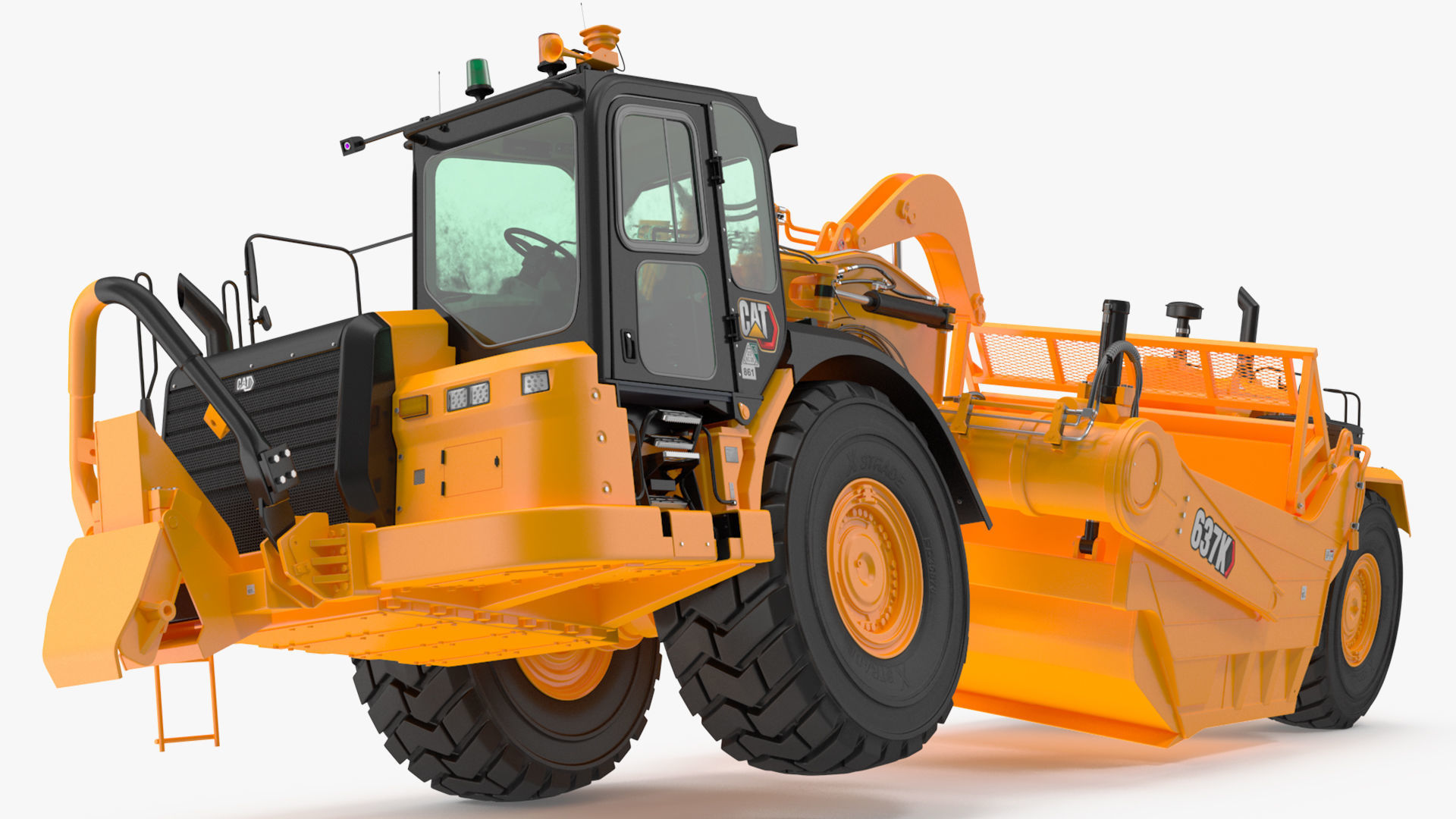 Cat 637k Scraper Rigged 3D model_25