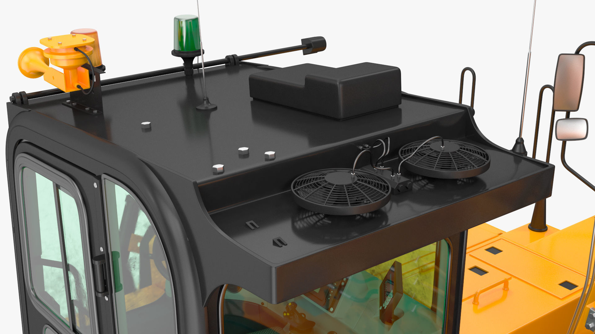 Cat 637k Scraper Rigged 3D model_40