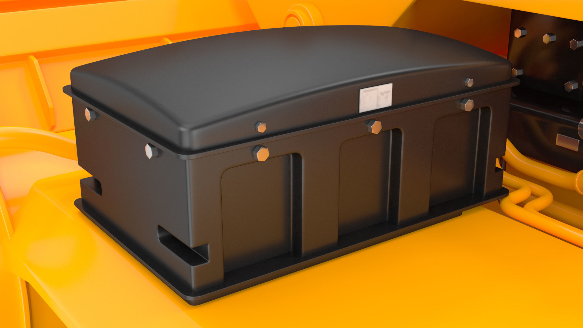 Cat 637k Scraper Rigged 3D model_49