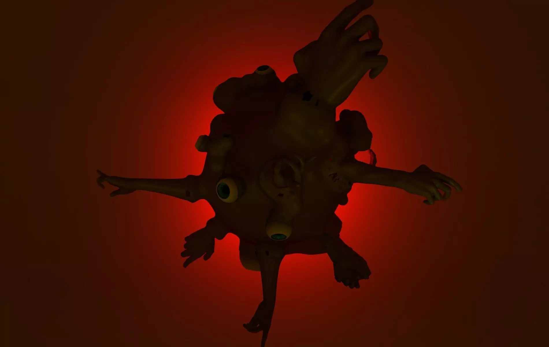 Abstract Elder Blob Free 3D model