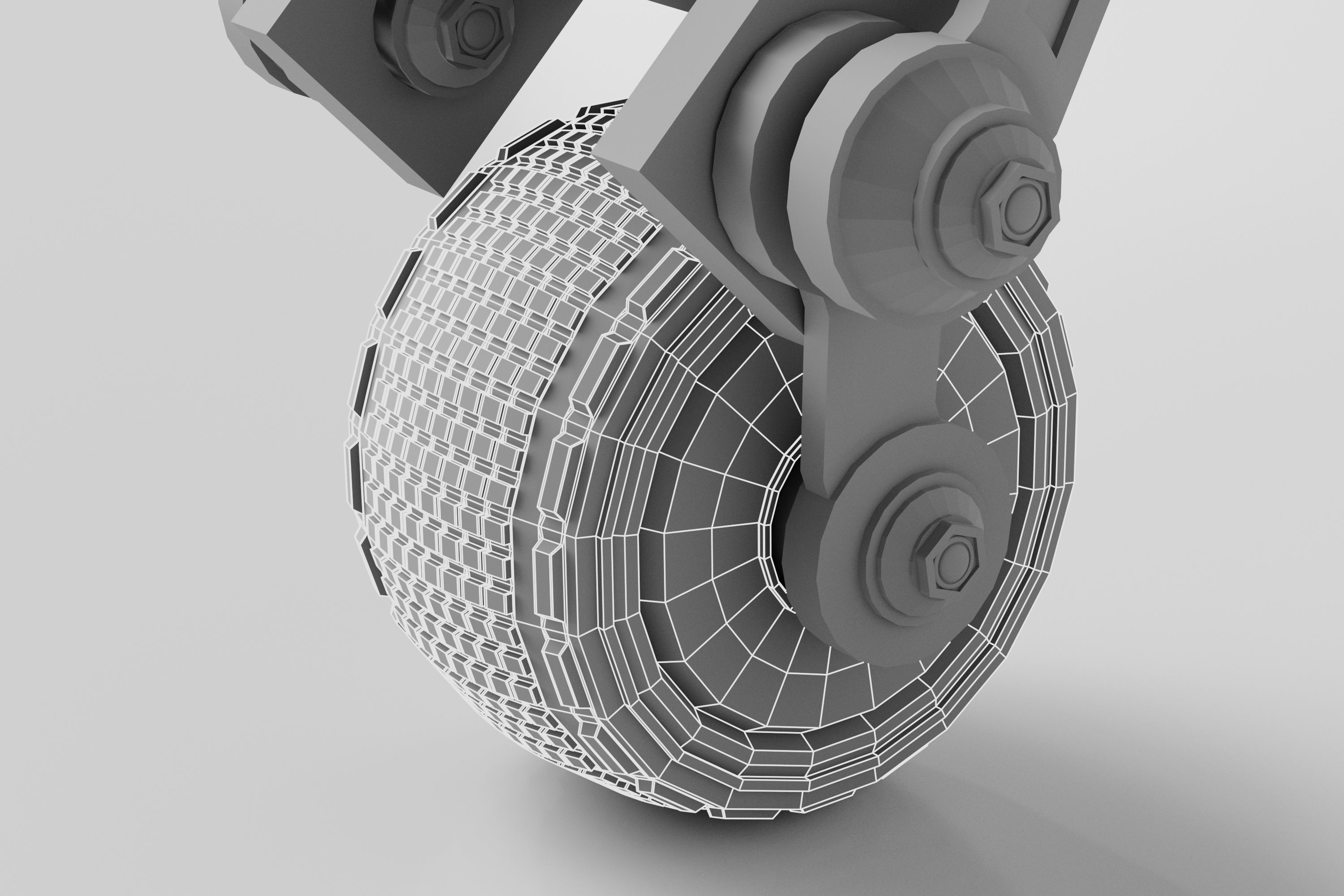 Robot V9 3D model_11