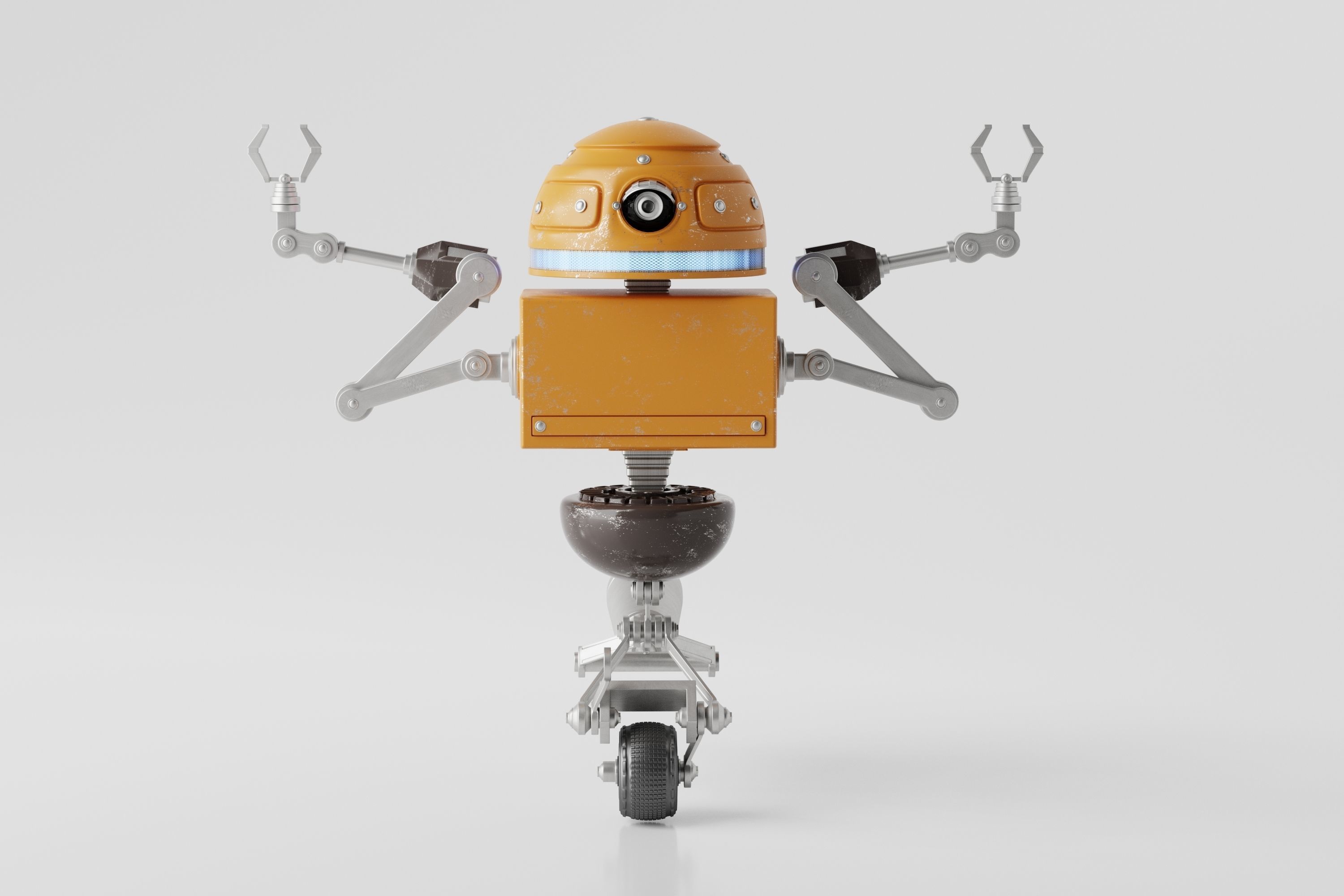 Robot V9 3D model_1