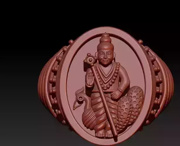 Lord Muruga Gents Ring