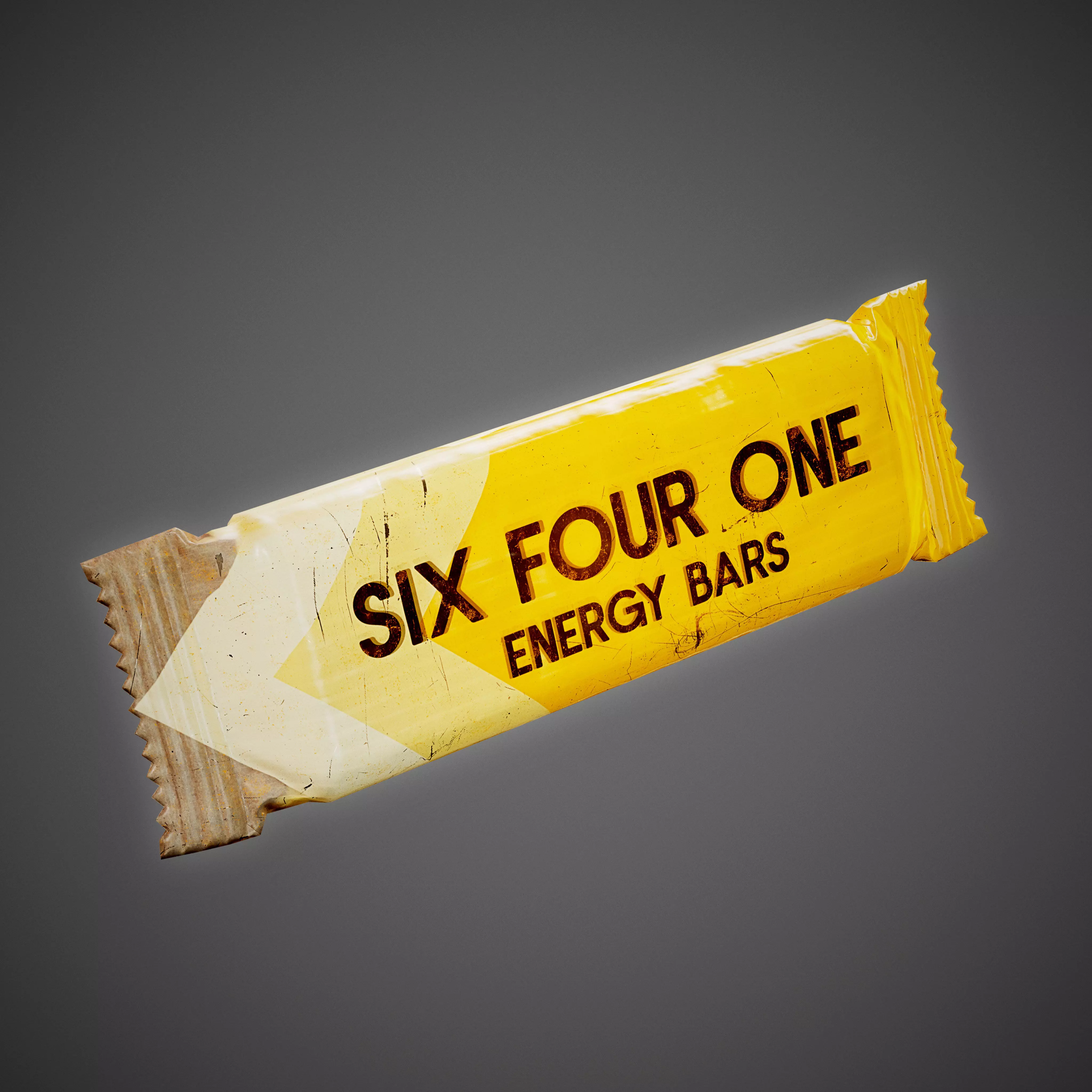 EnergyBar Game Ready Model chocolate bar Low-poly 3D model_0