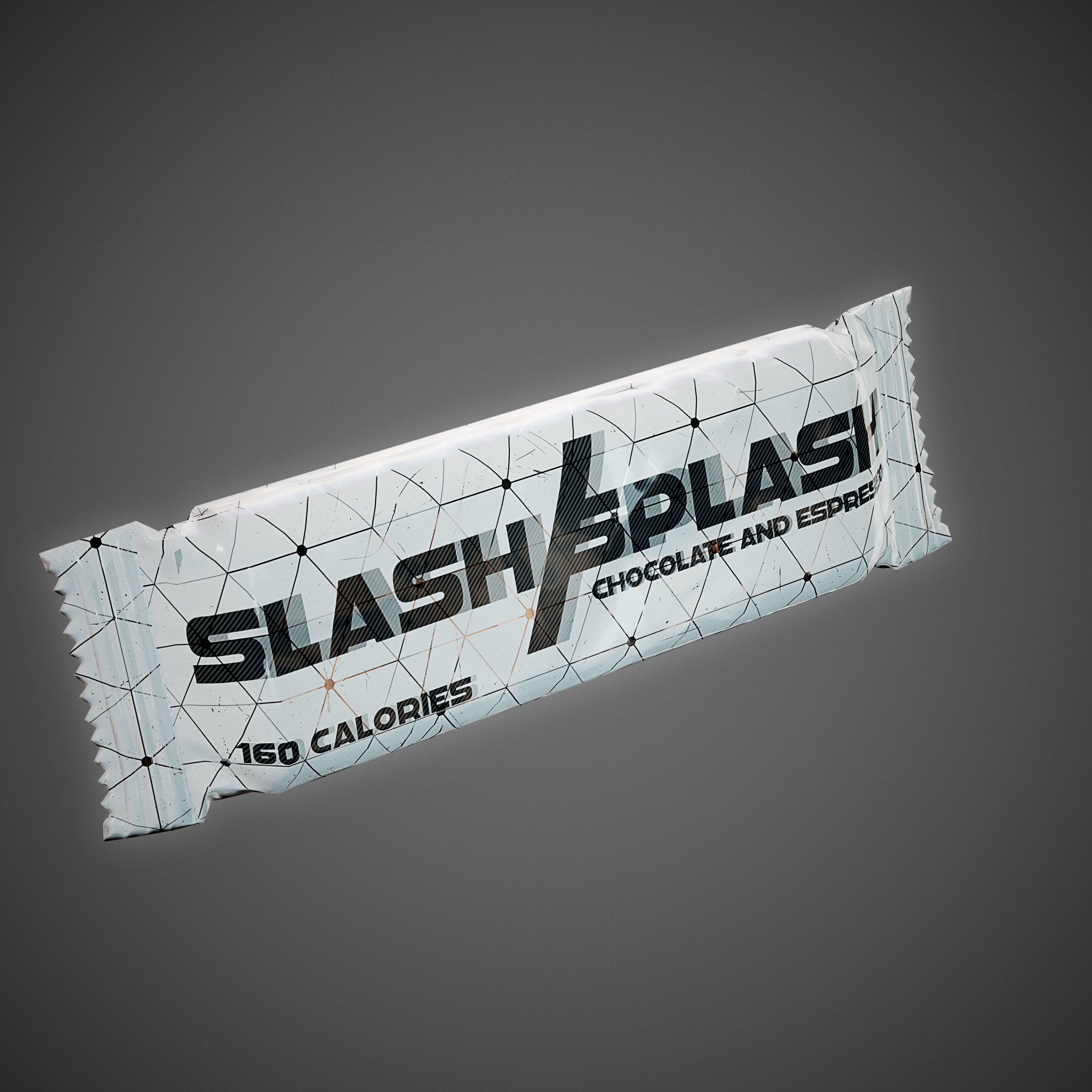 EnergyBar Game Ready Model chocolate bar Low-poly 3D model_2