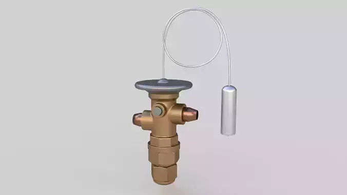 Thermal Expansion Valve 3D model