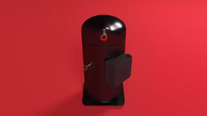Scroll Compressor 3D model