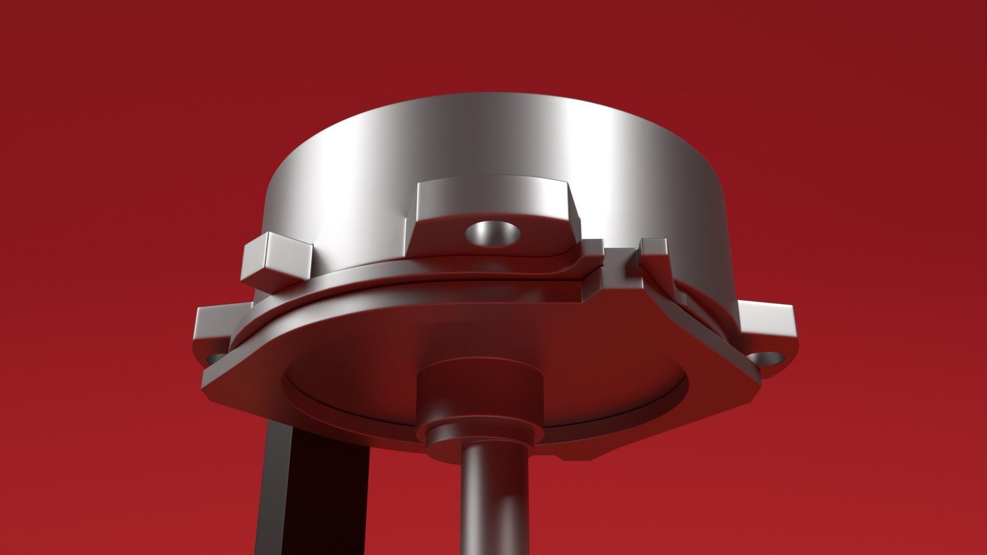Scroll Compressor 3D model_12