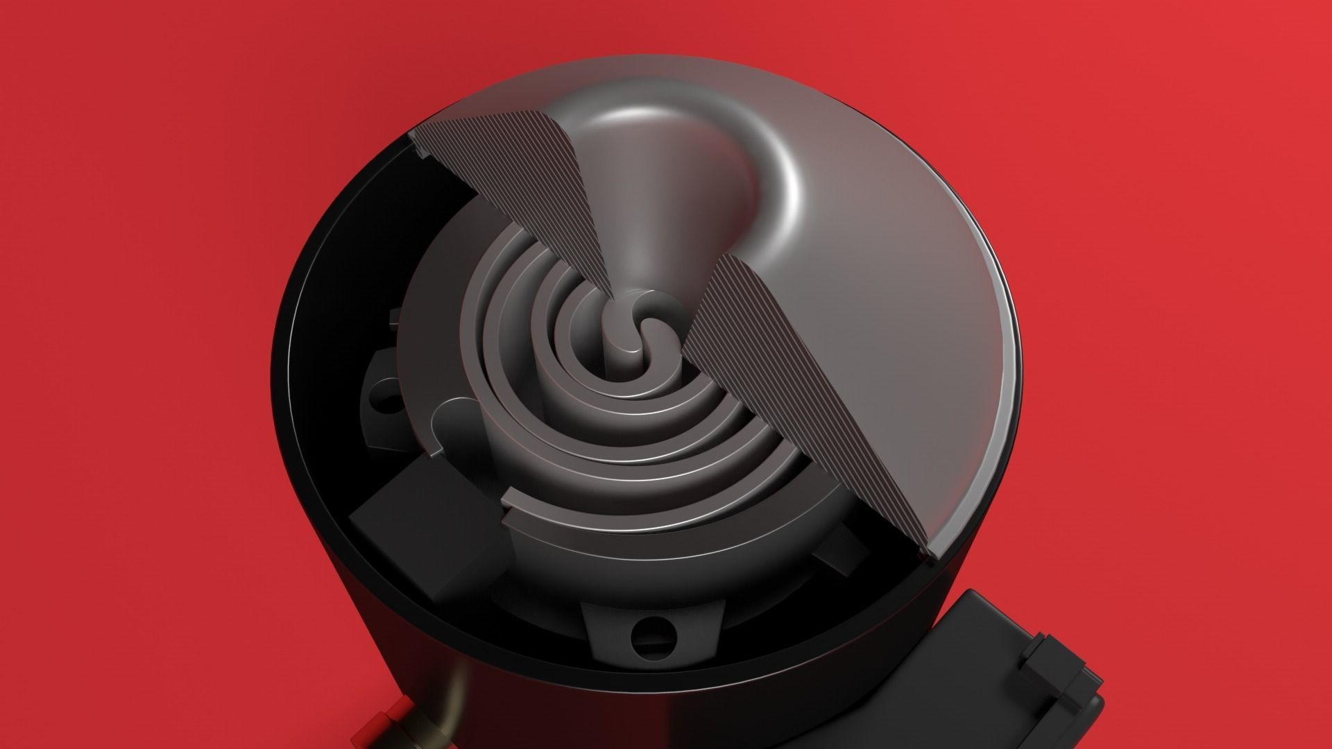Scroll Compressor 3D model_6