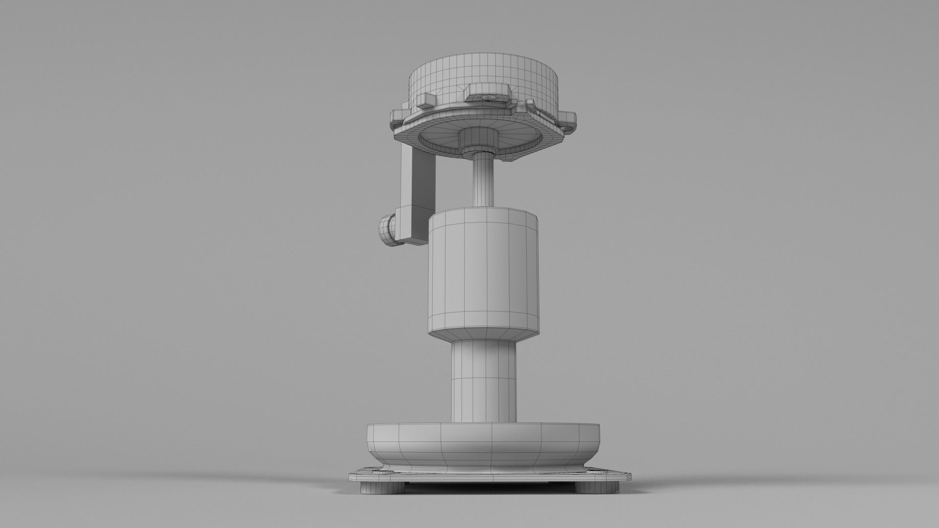 Scroll Compressor 3D model_11