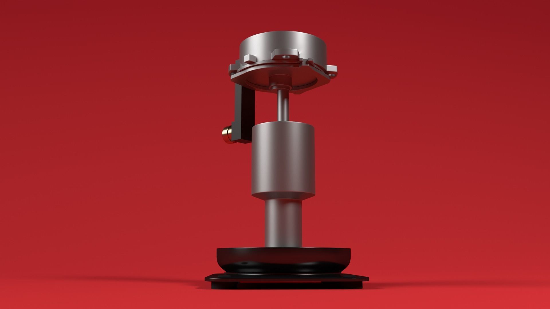 Scroll Compressor 3D model_10