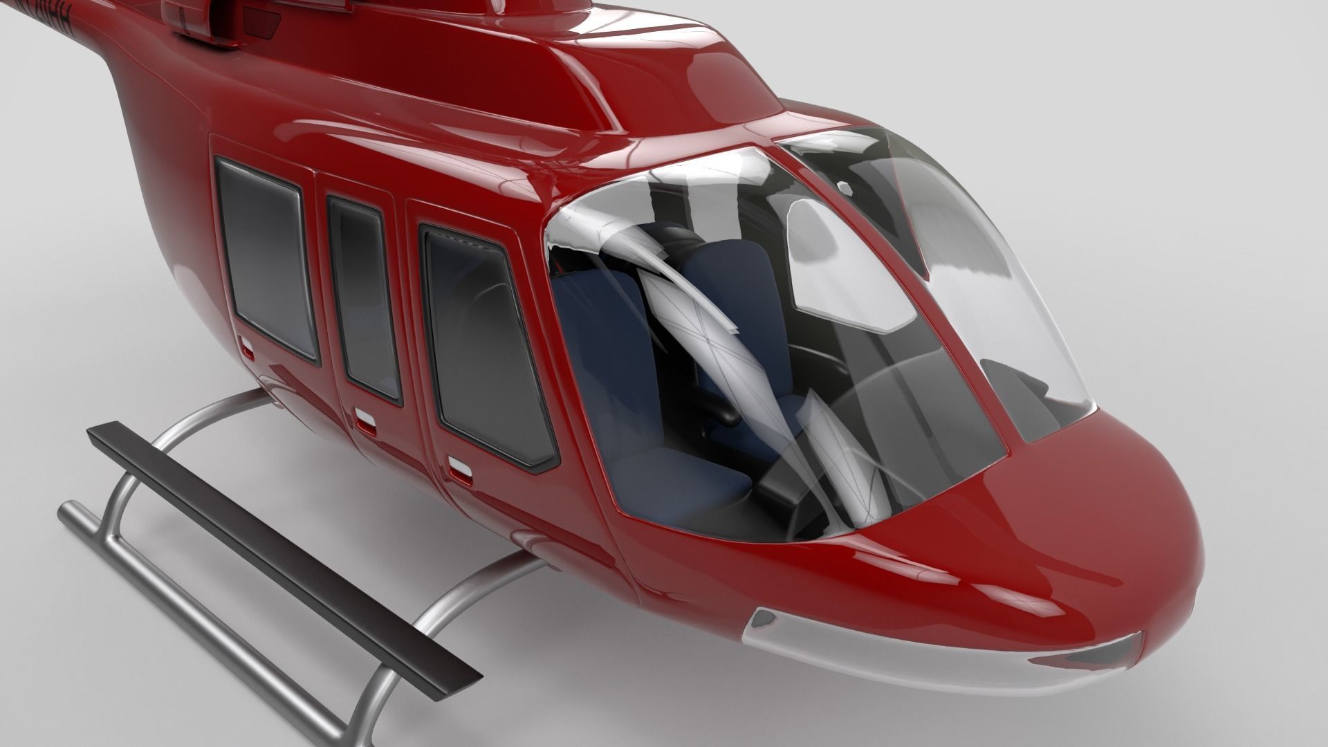 Helicopter 3D model_8