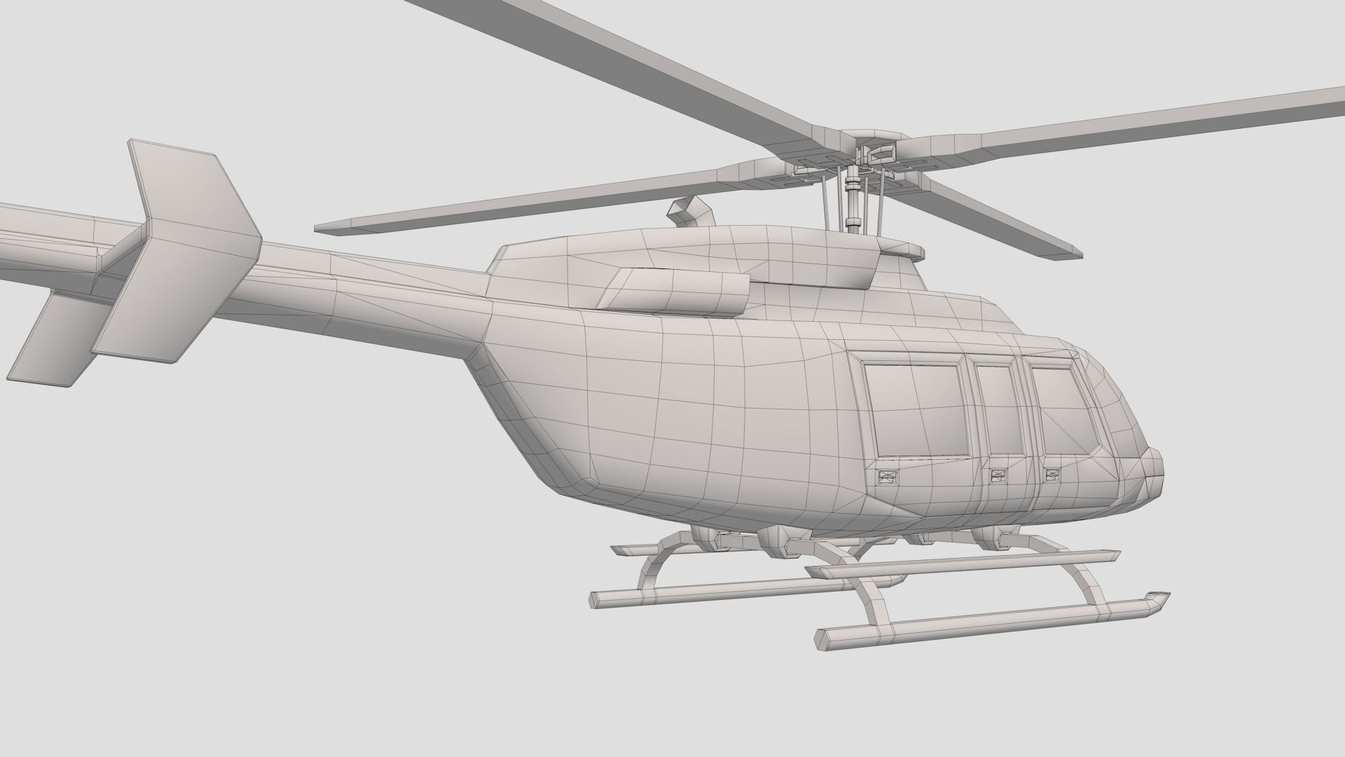 Helicopter 3D model_5