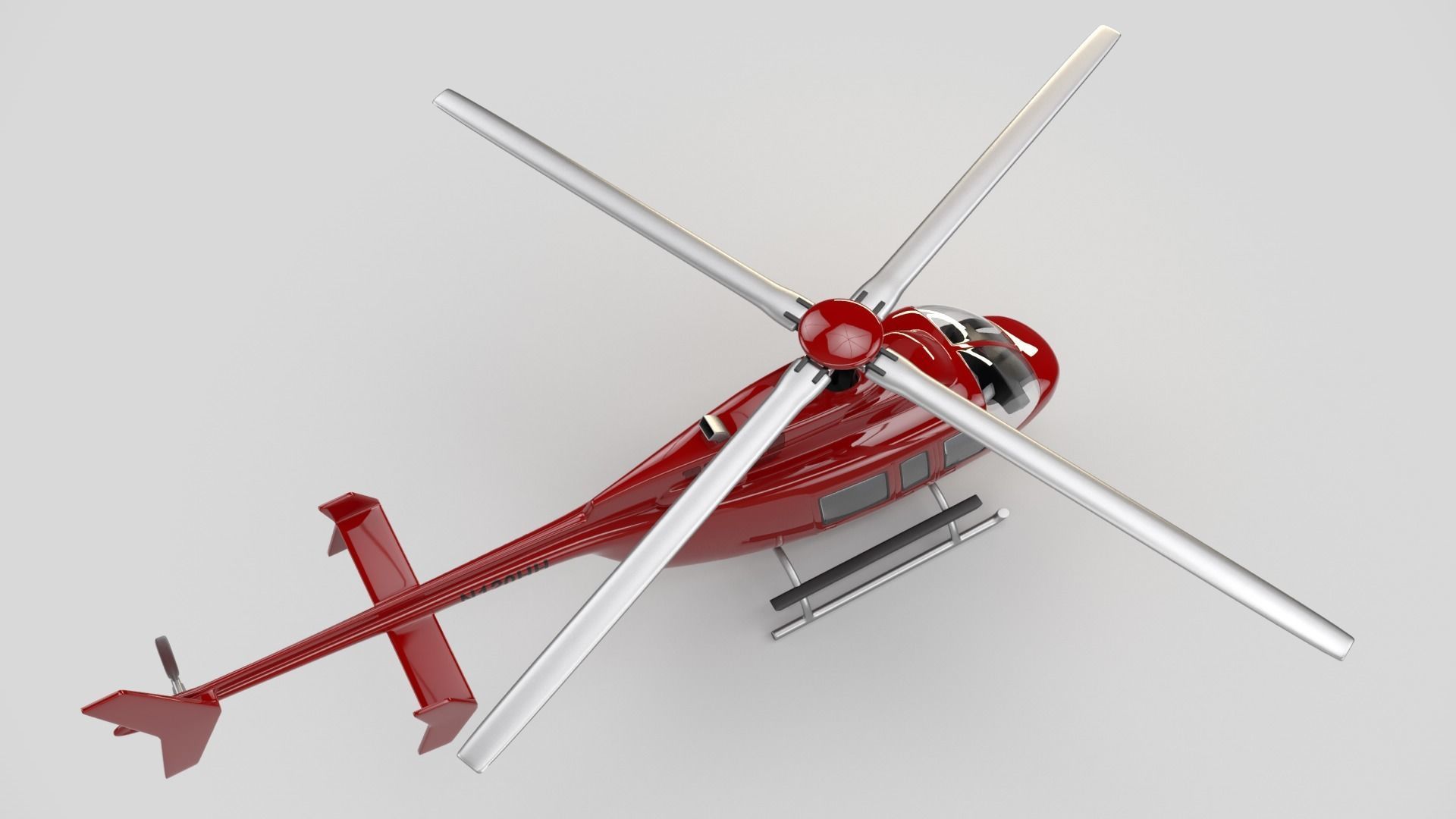 Helicopter 3D model_6