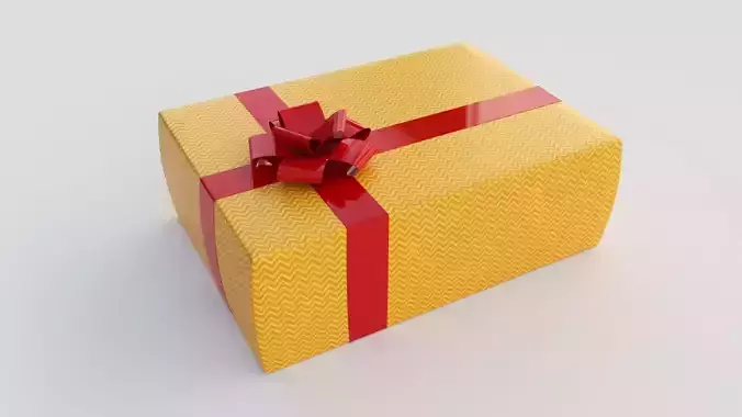 Gift Present 3D model
