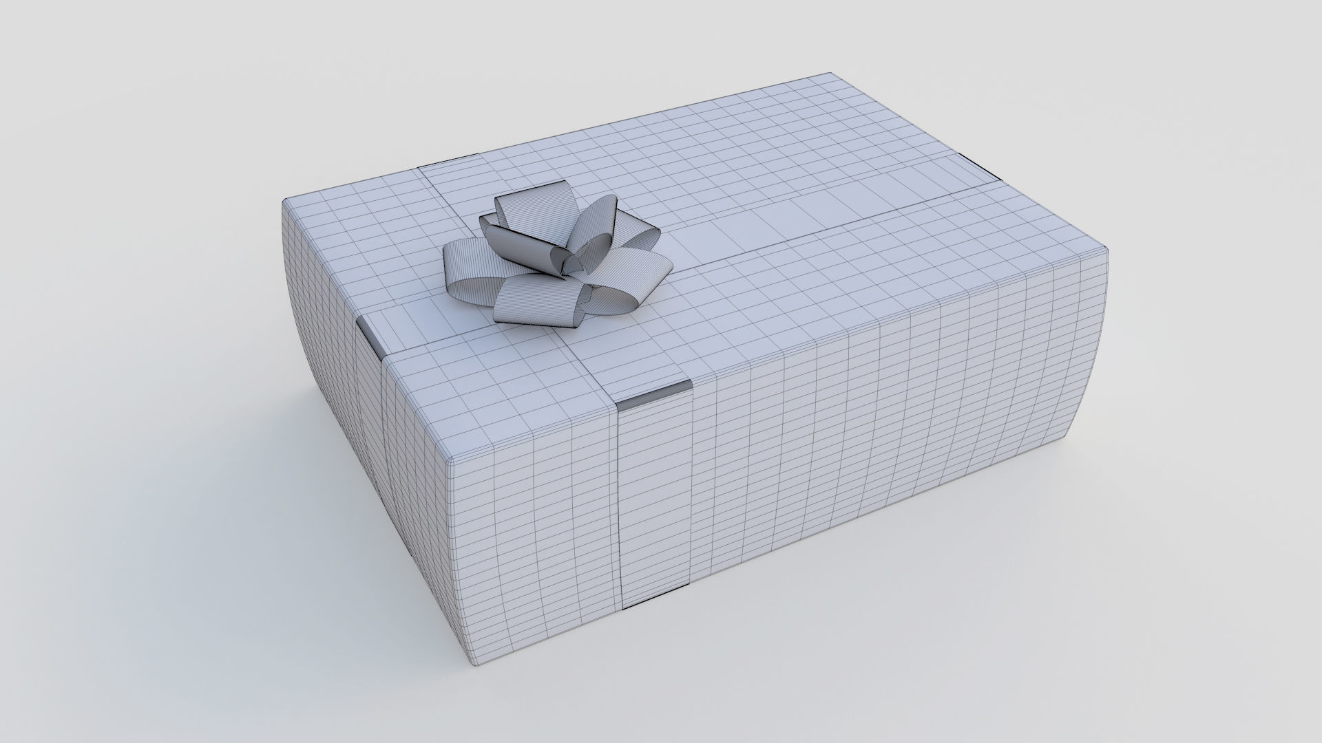 Gift Present 3D model_1