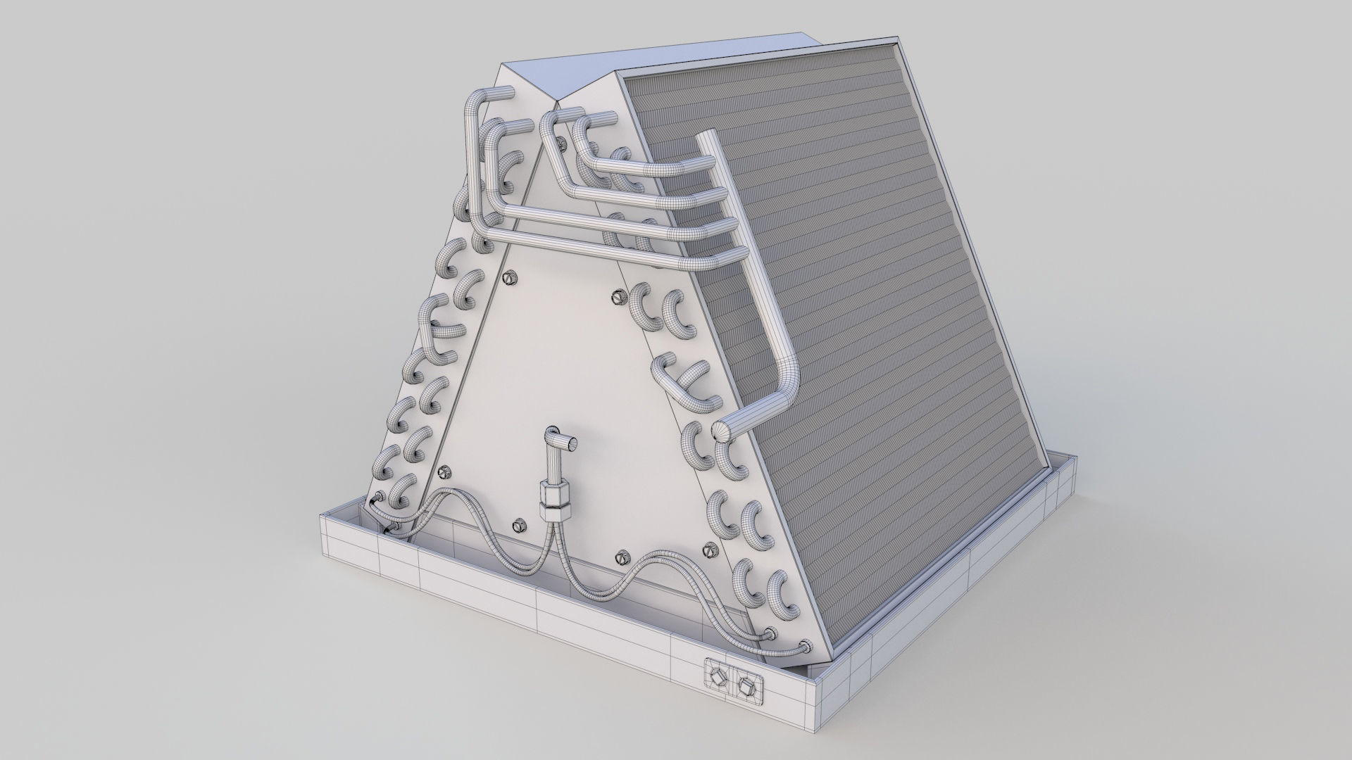 Evaporator 3D model_1