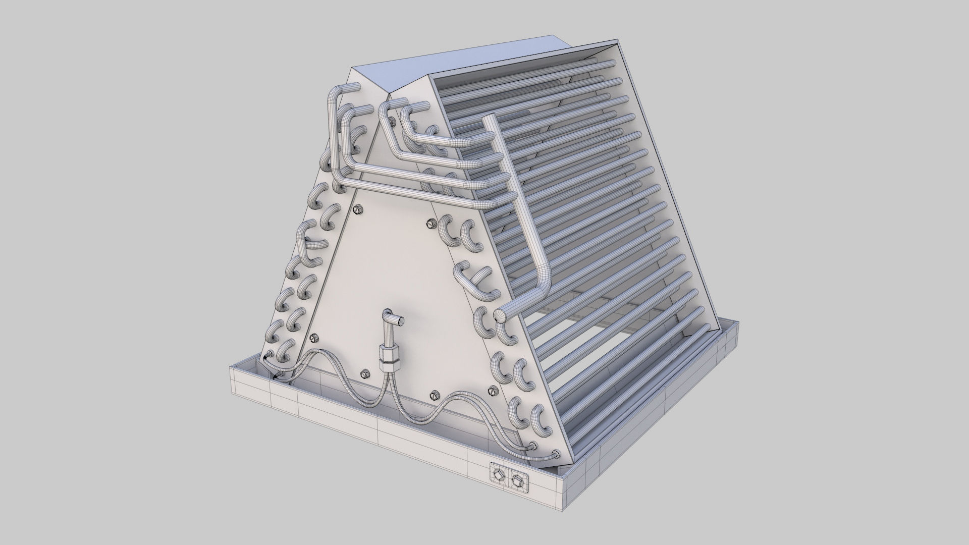 Evaporator 3D model_3