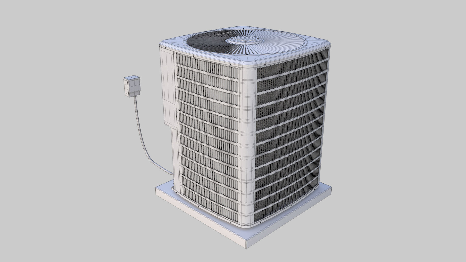 Condenser Unit 3D model_1