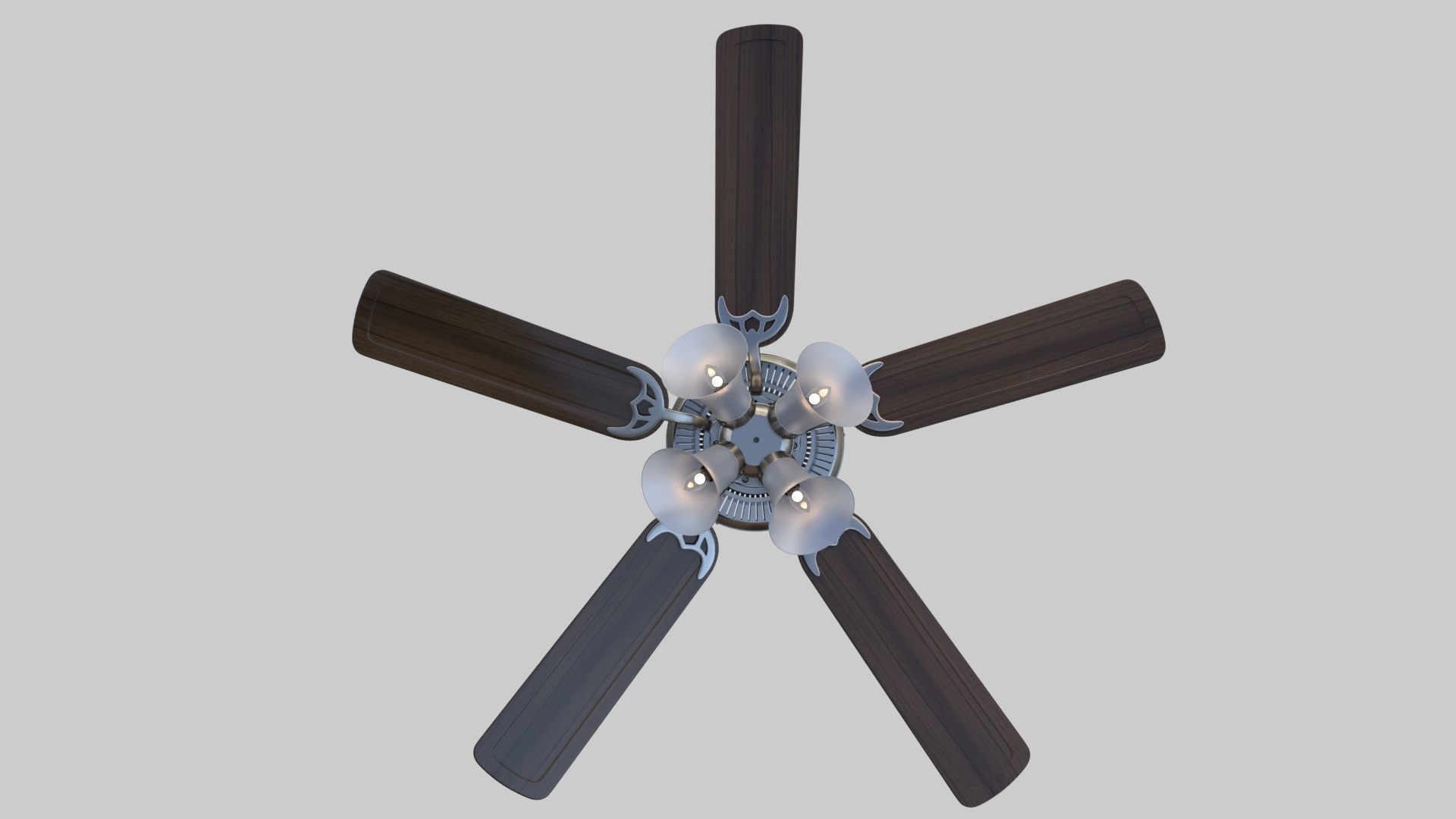 Ceiling Fan 3D model_6