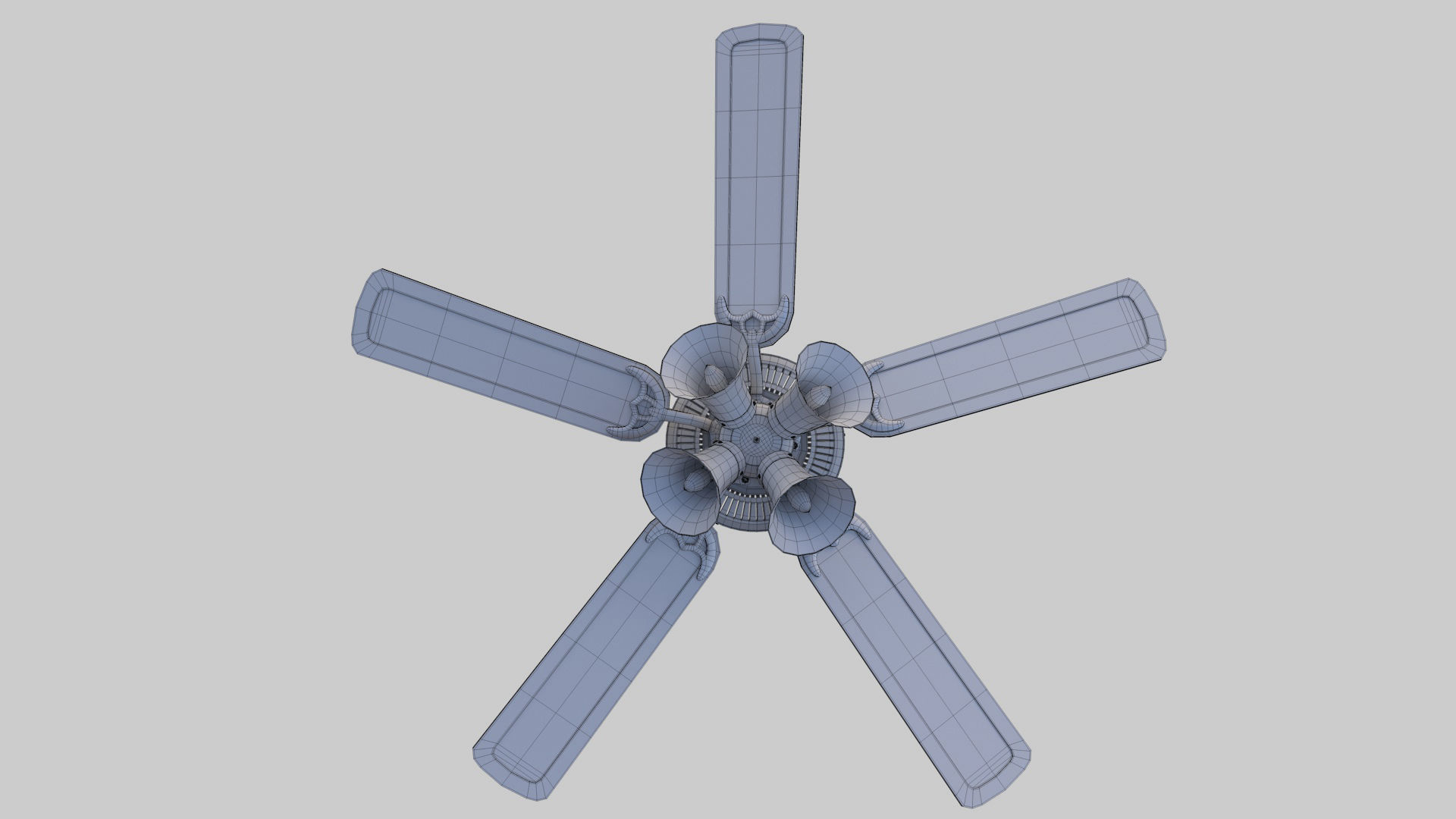 Ceiling Fan 3D model_7