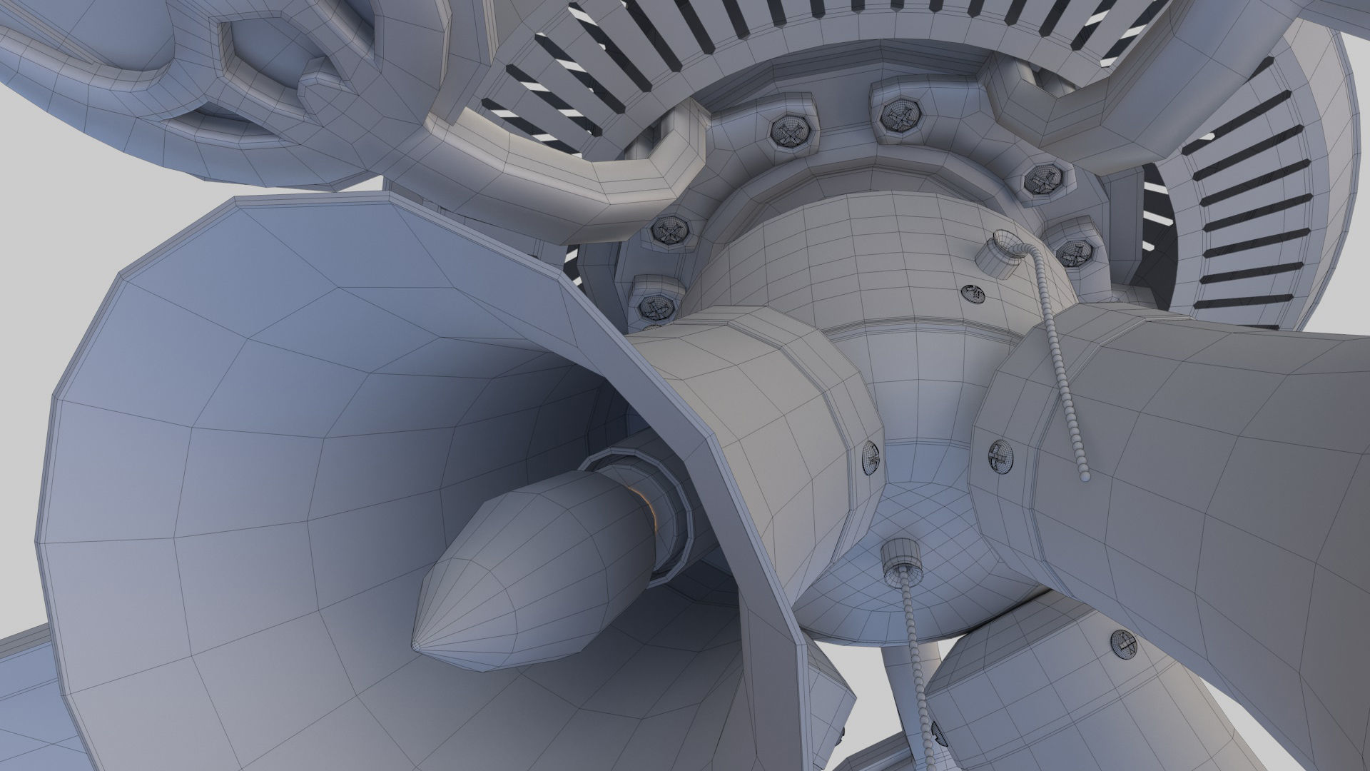 Ceiling Fan 3D model_11