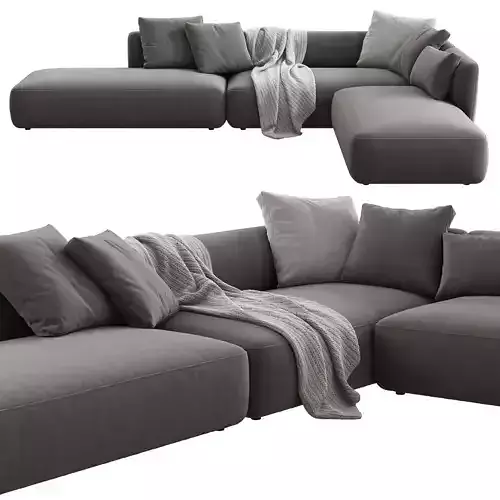 MDF Italia Cosy Corner Composition 2 3D model