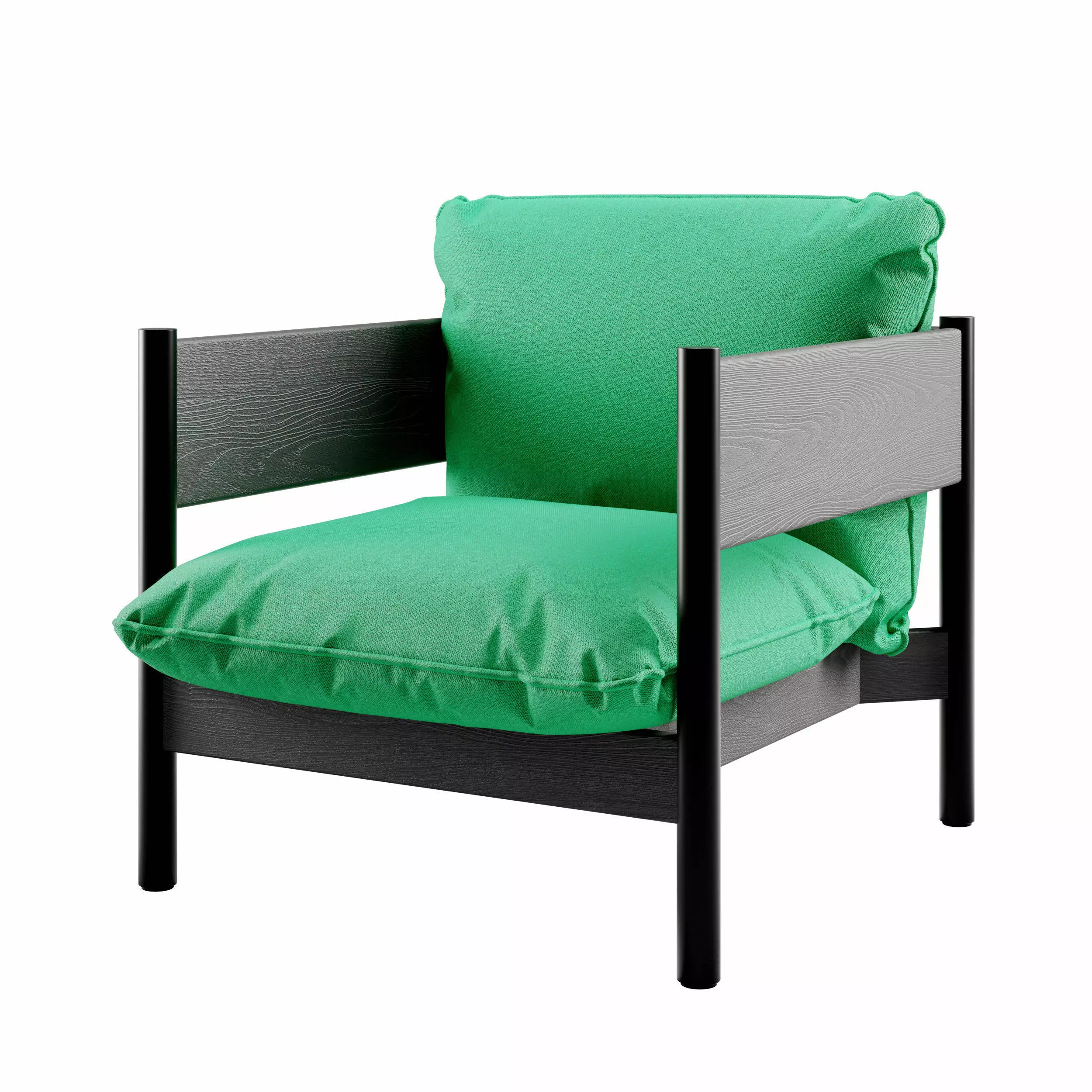 arbour club armchair by HAY 3D model