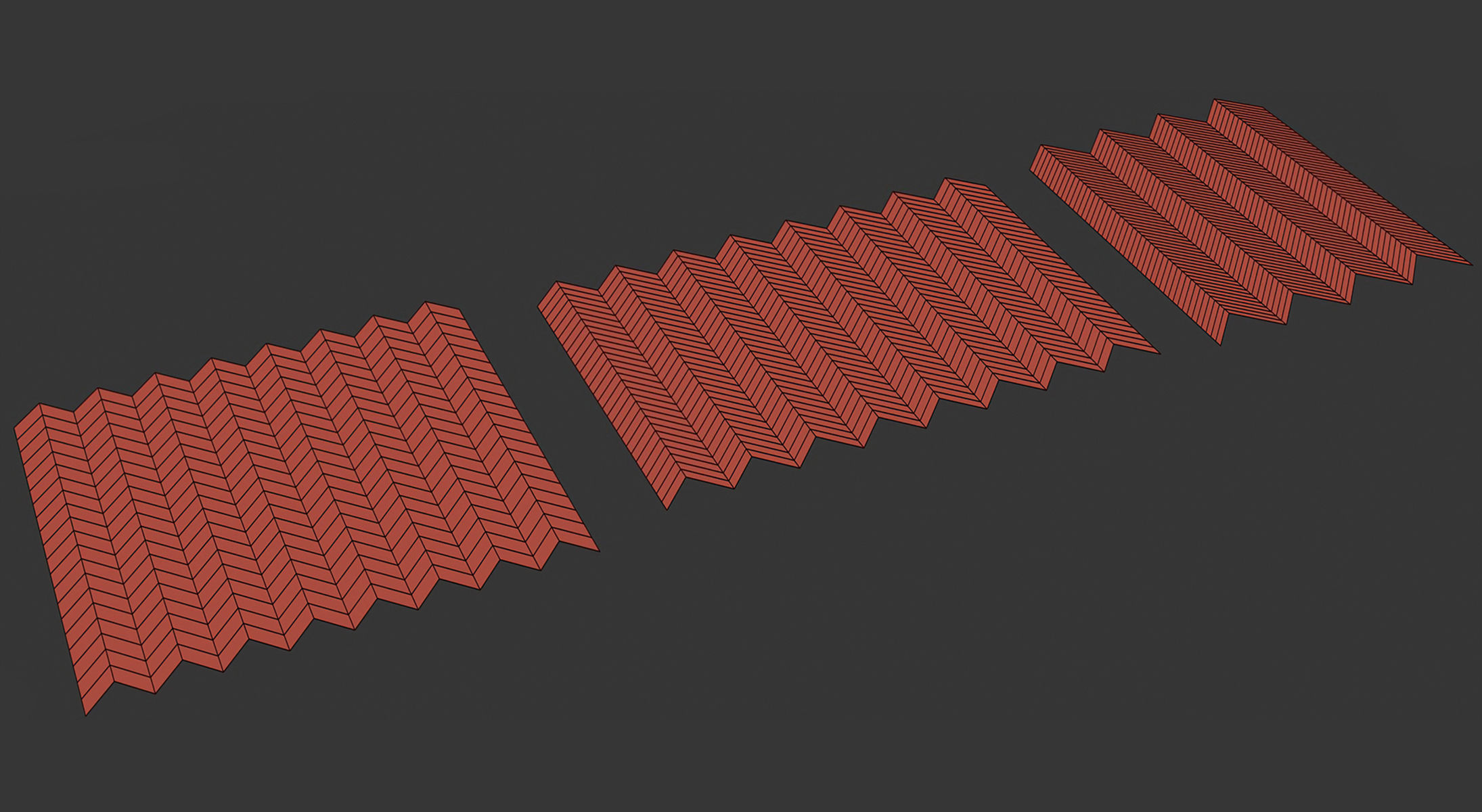 Parquet - Laminate - Wooden floor 2 in 1 Low-poly 3D model_13