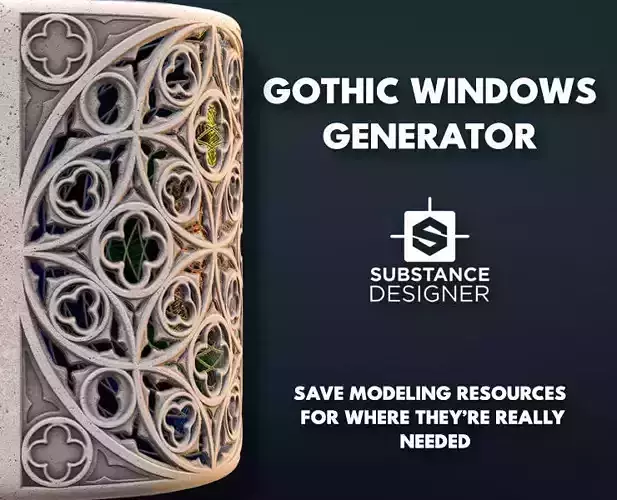 Gothic Windows Generator