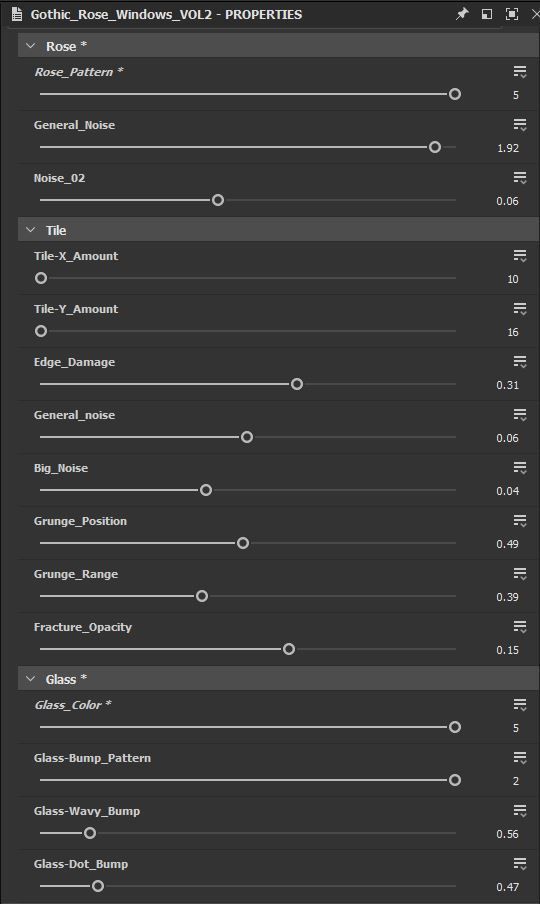 Gothic Windows Generator 3D model_3