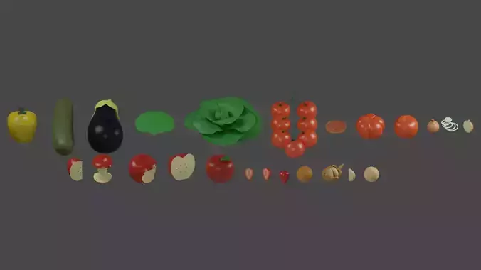 Vegetables and fruits