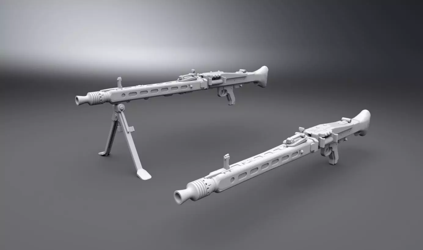 MG42 Scale model 3D print model