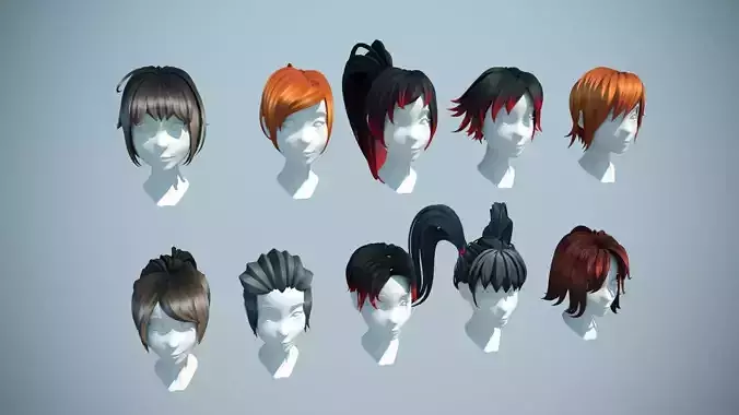 Anime Hair Collection