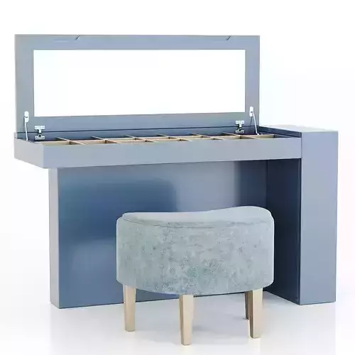 Franco Furniture Dressing table with ottoman