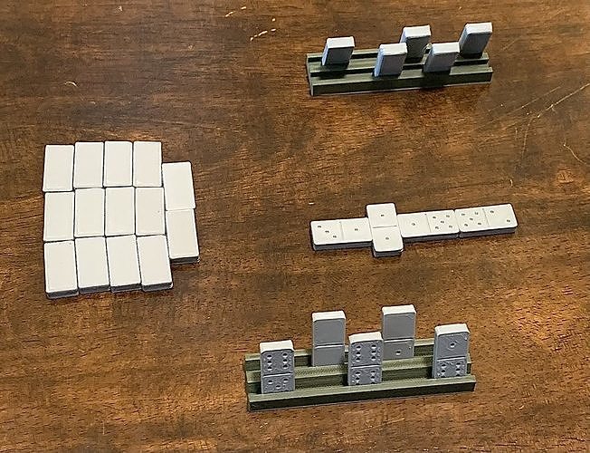 Tiny Domino set 3D print model