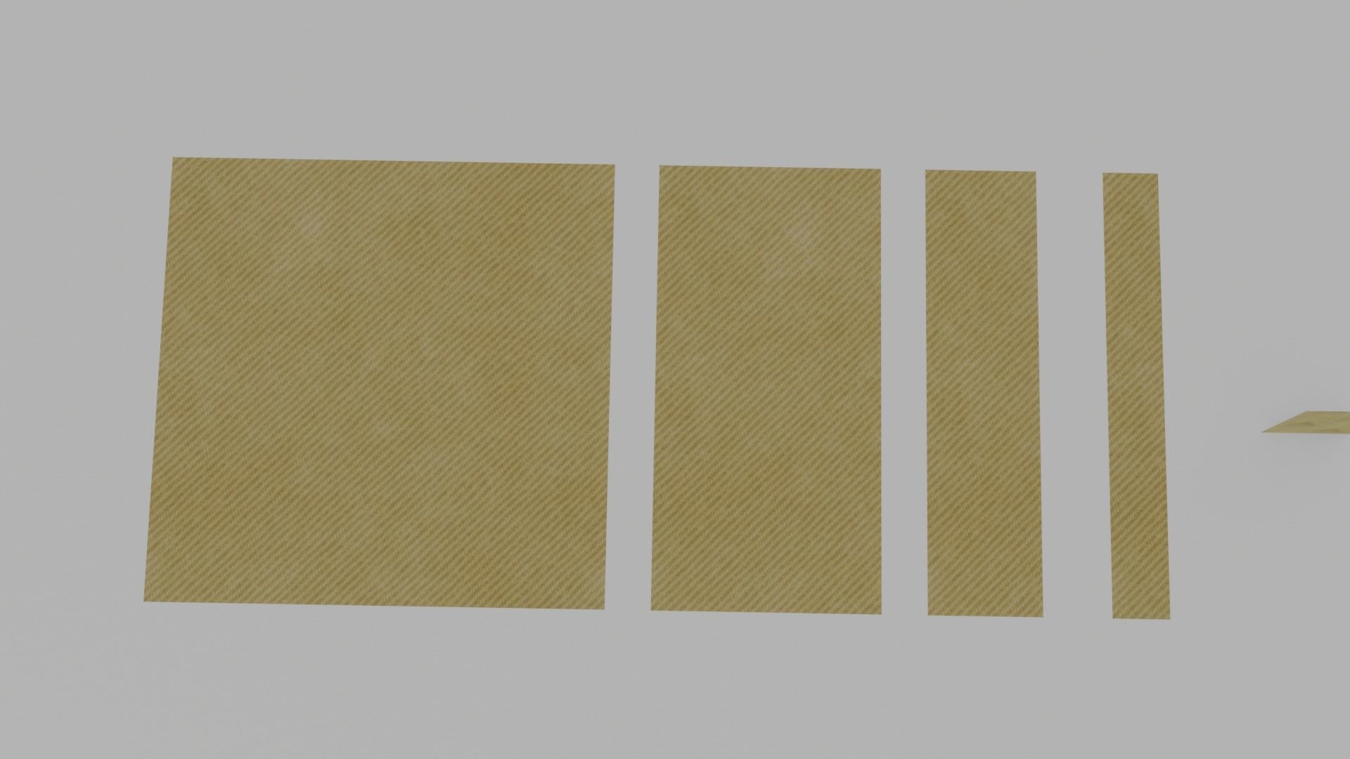 Modular backrooms assets with Blender Generator  Low-poly 3D model_7