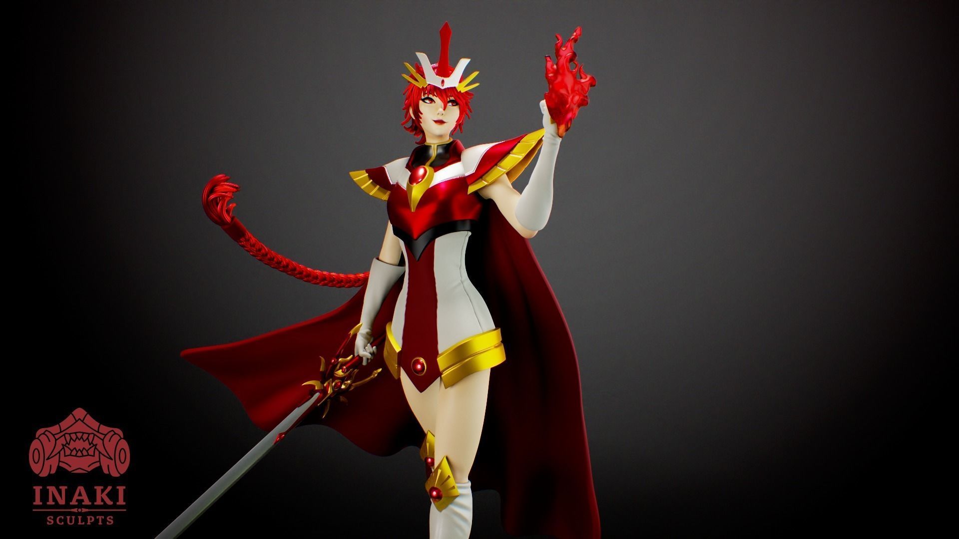 Hikaru - Magic Knight Rayearth 3D print model_1
