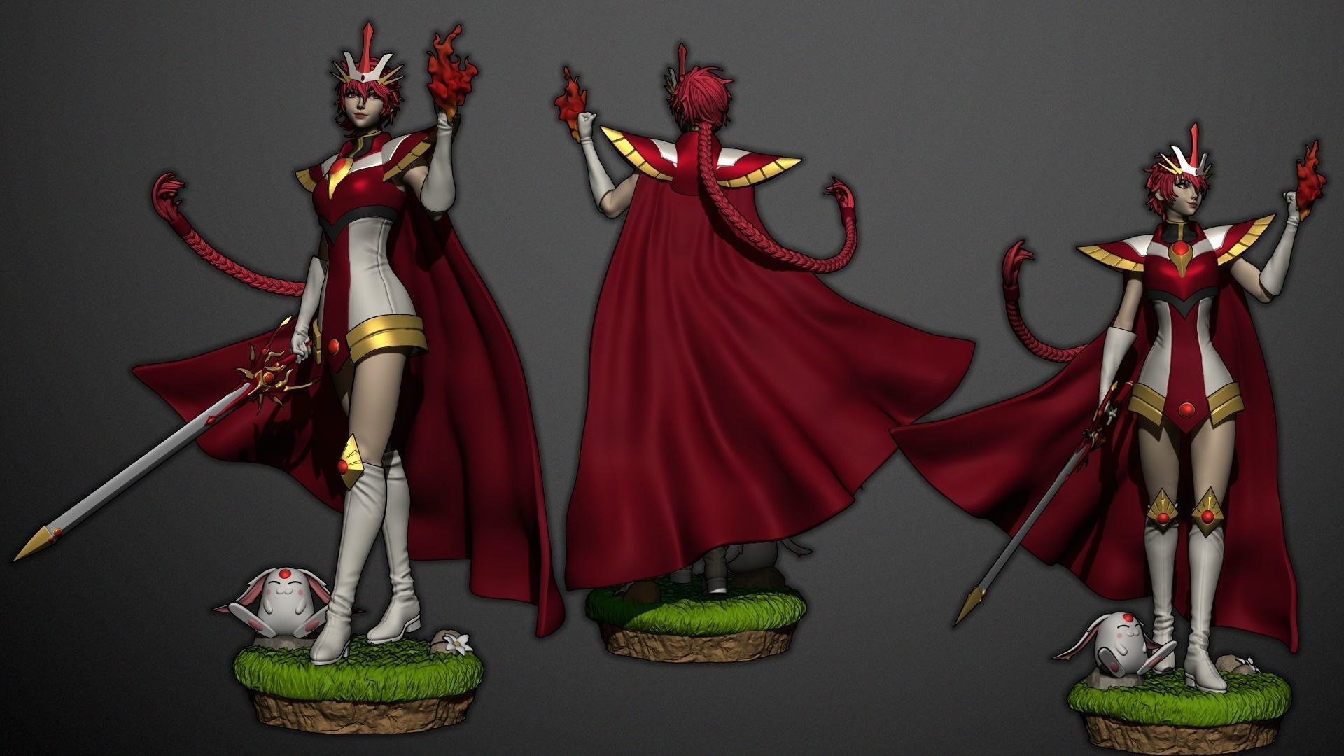Hikaru - Magic Knight Rayearth 3D print model_6