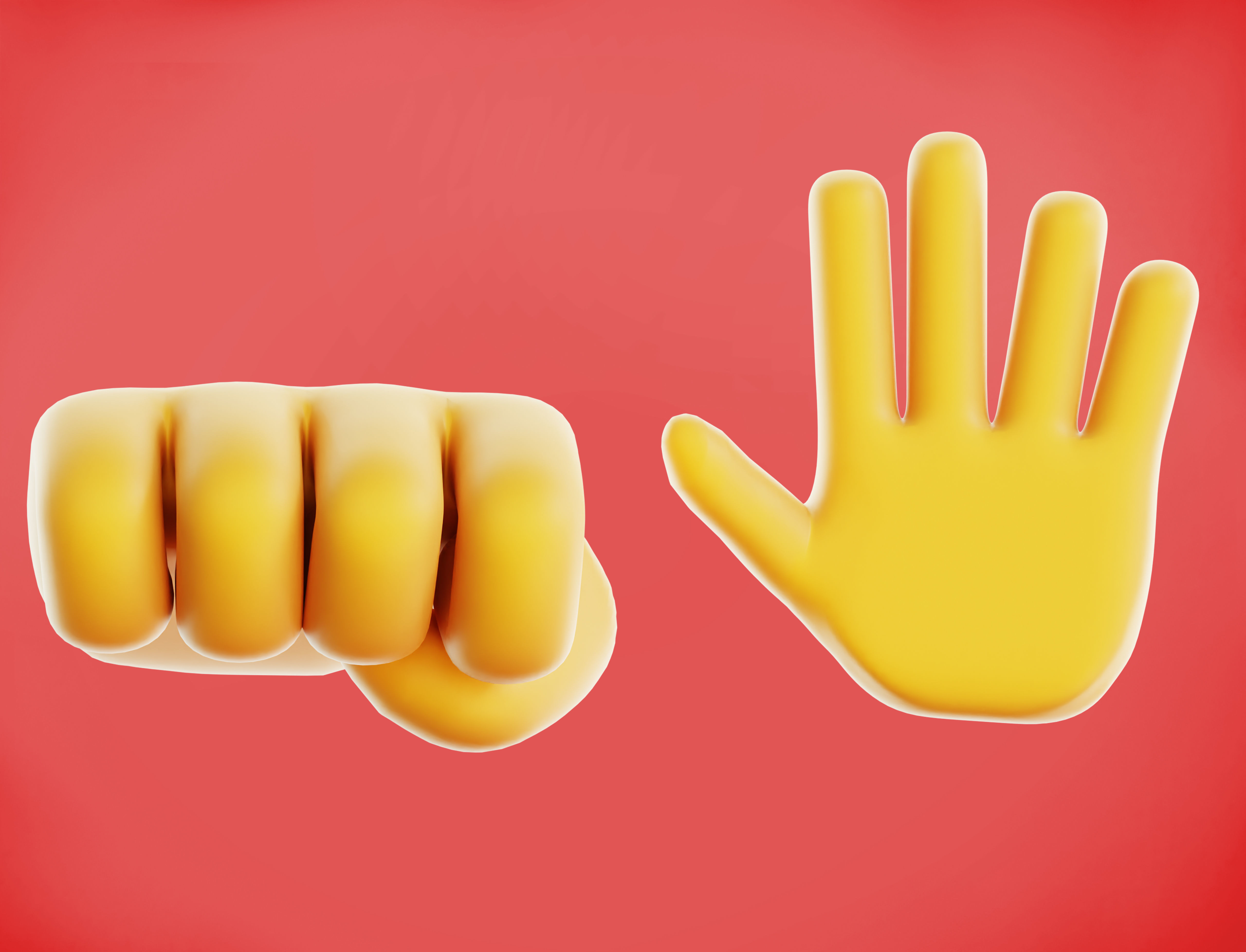 30 Rigged and Animated Hand Signs Low-poly 3D model_9