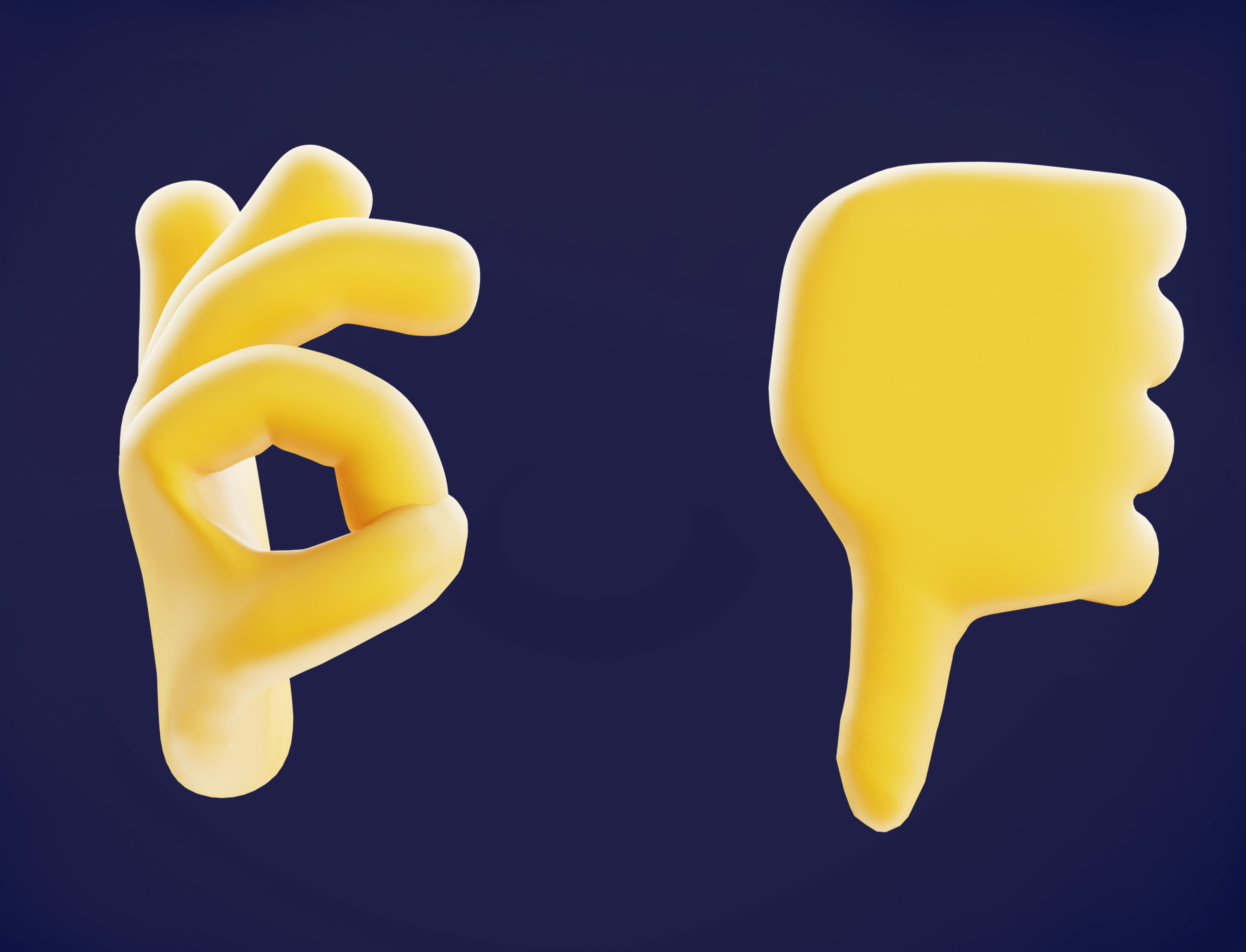 30 Rigged and Animated Hand Signs Low-poly 3D model_6