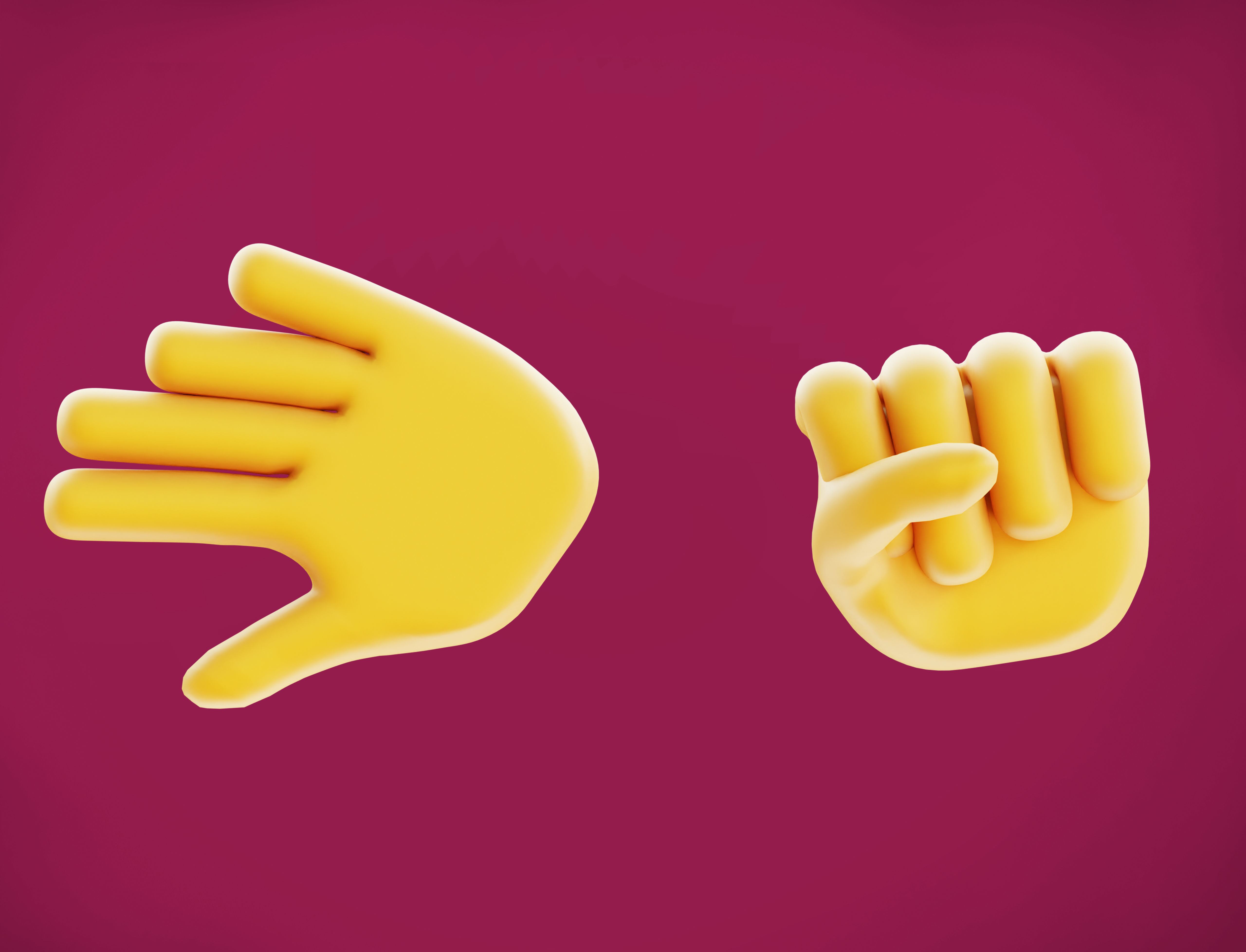 30 Rigged and Animated Hand Signs Low-poly 3D model_4