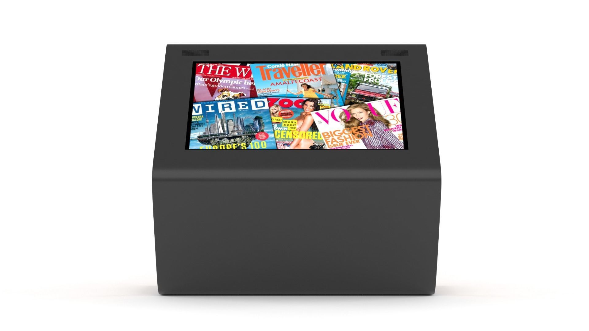 Digital Kiosk 3D model_1