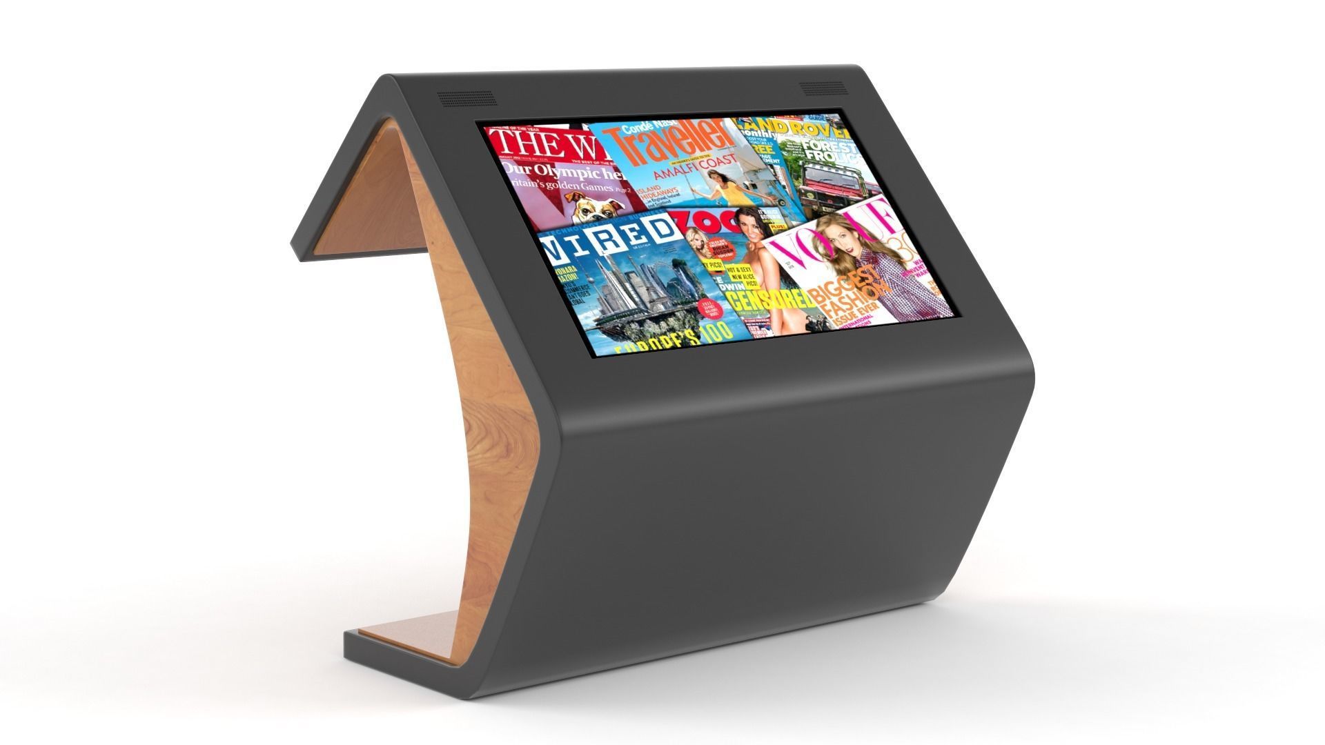 Digital Kiosk 3D model_5